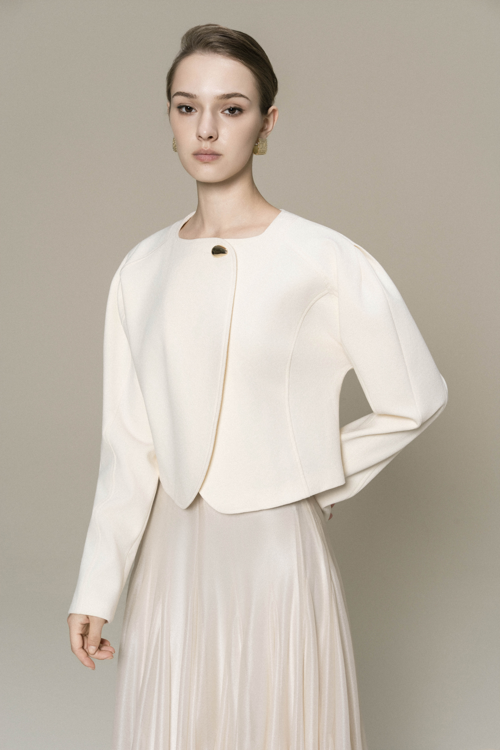 Solstice Cropped Jacket & Ombre Horizon Skirt