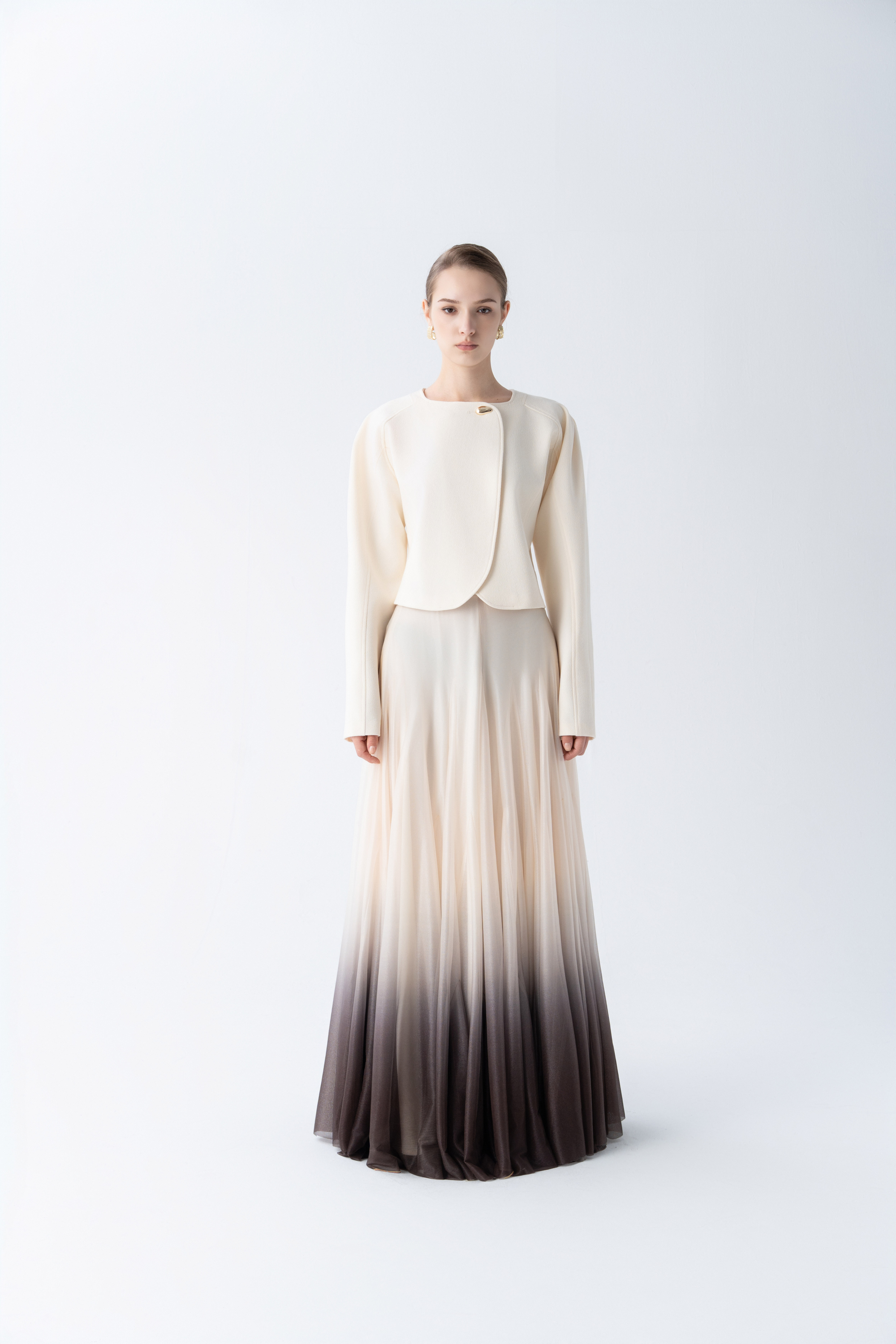 Solstice Cropped Jacket & Ombre Horizon Skirt