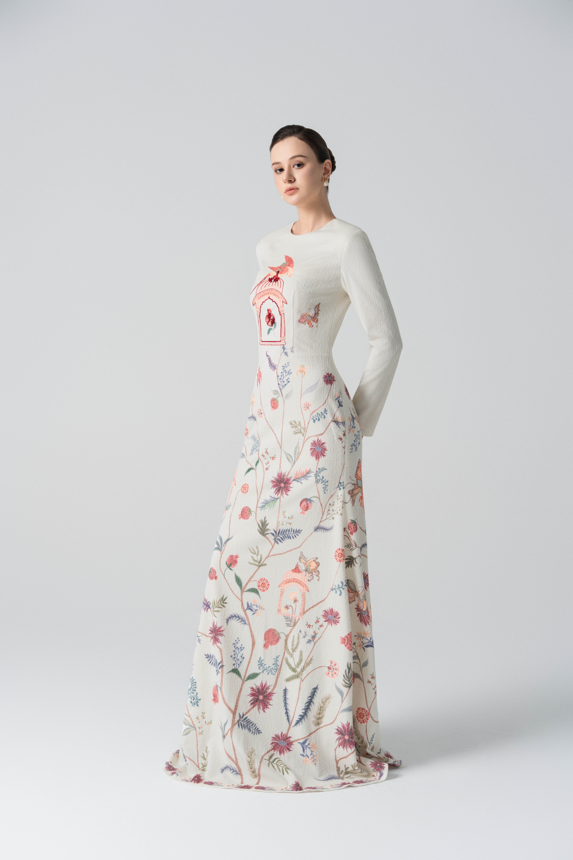 فستان ستارليت بكشكش