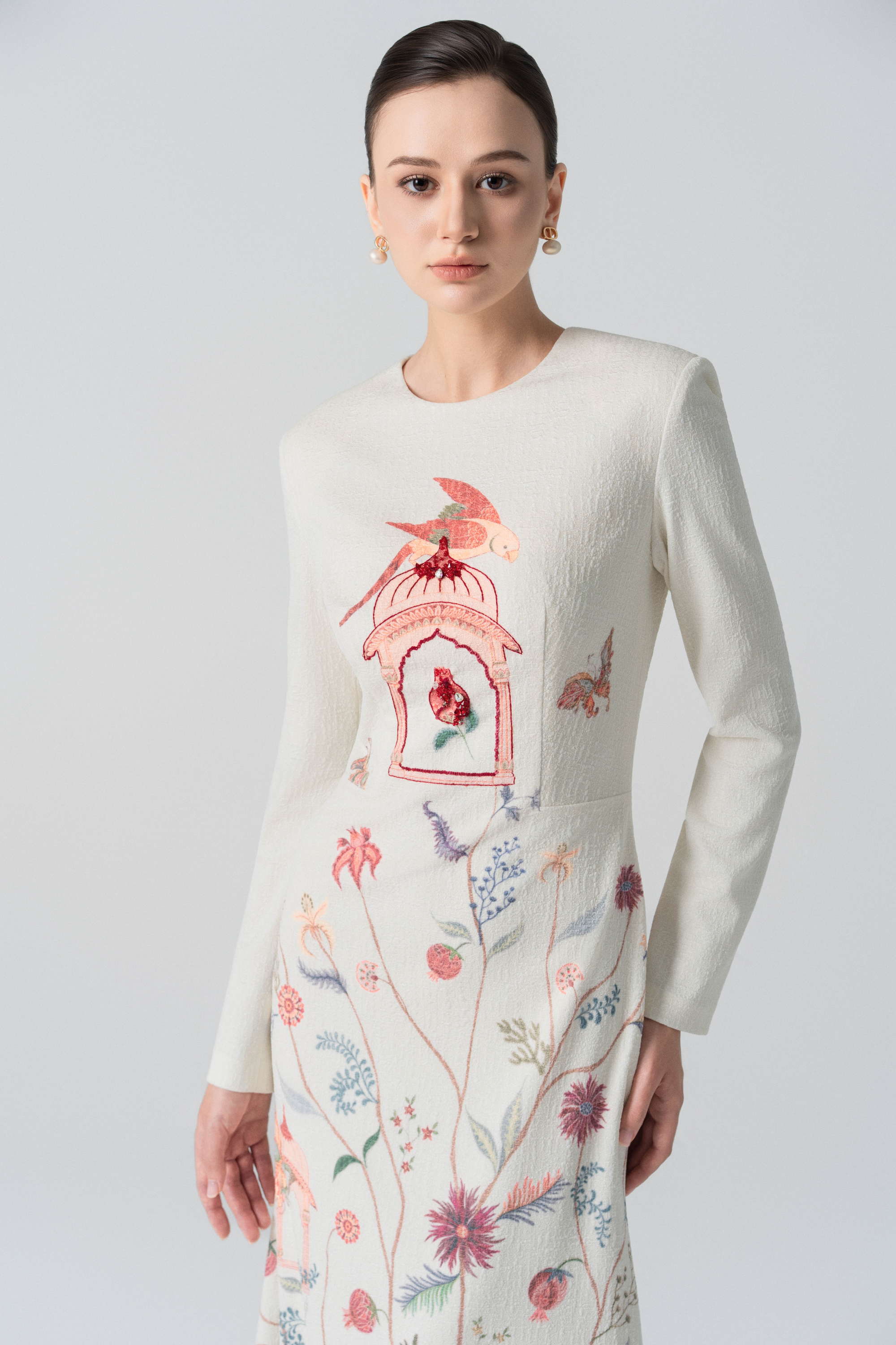 فستان ستارليت بكشكش