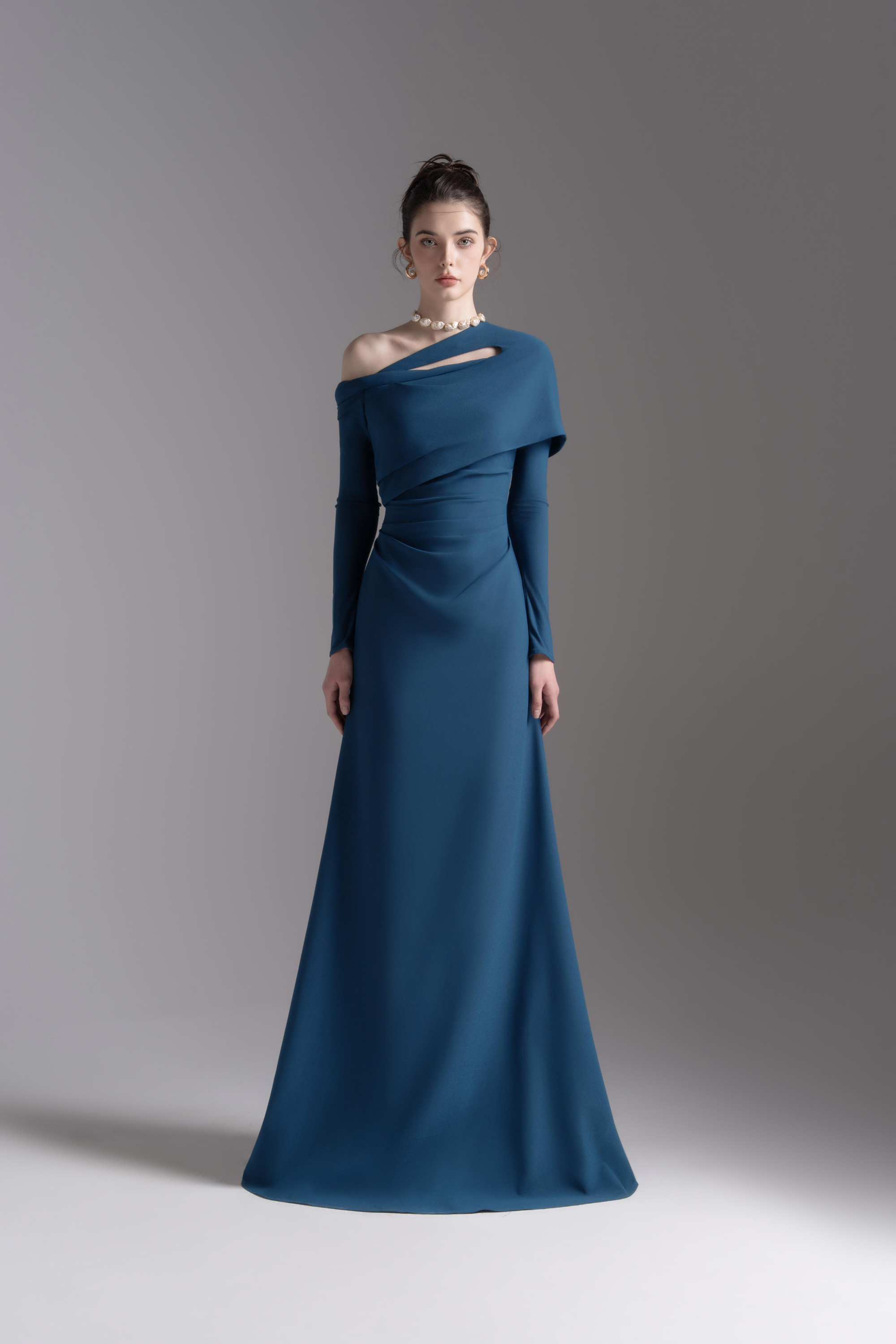 Twist Silhouette Dress