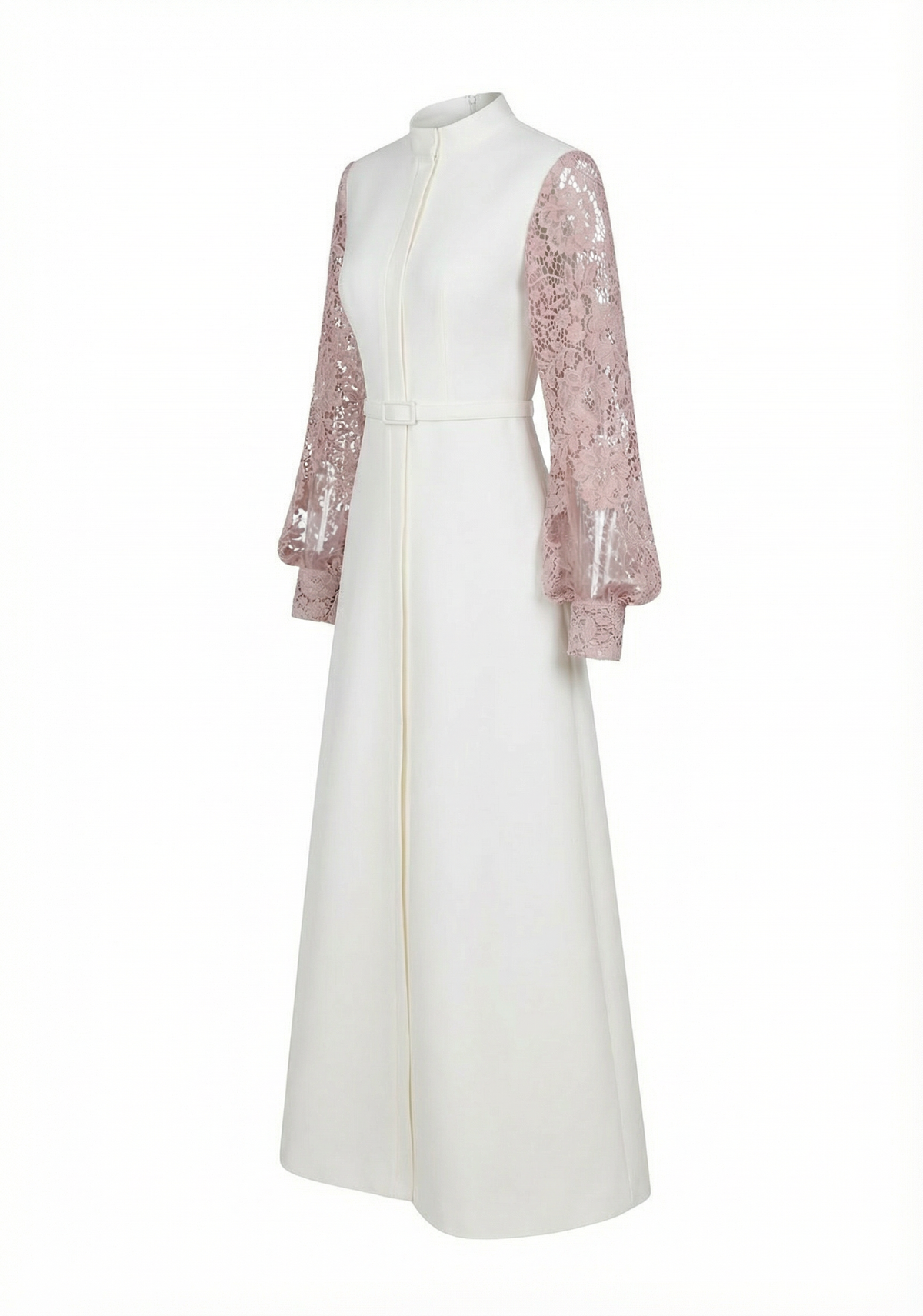 Lacy Dress – Bone White Maxi Dress