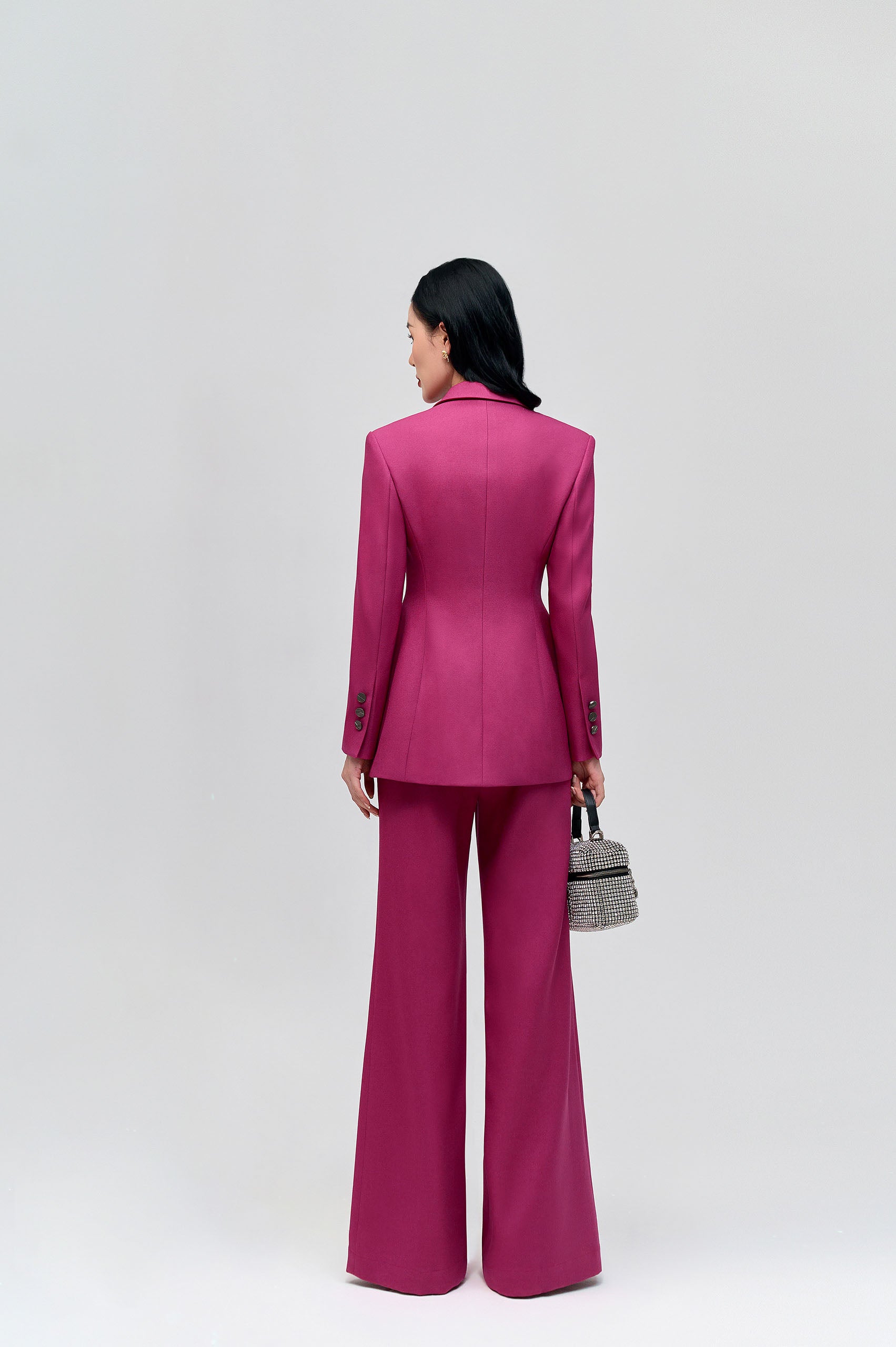 Calla Magenta Flare Pants