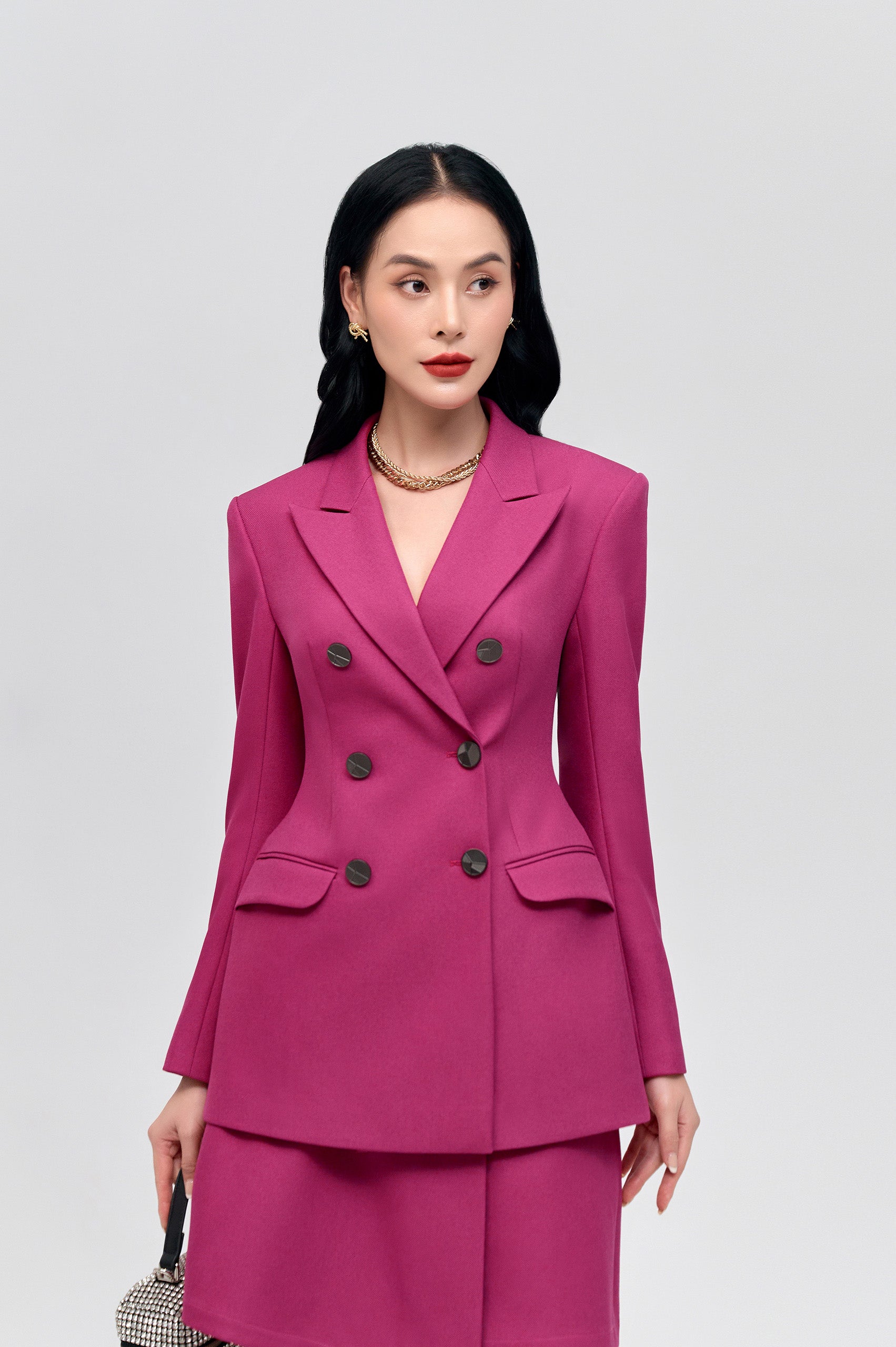 Calla Magenta Classic Blazer