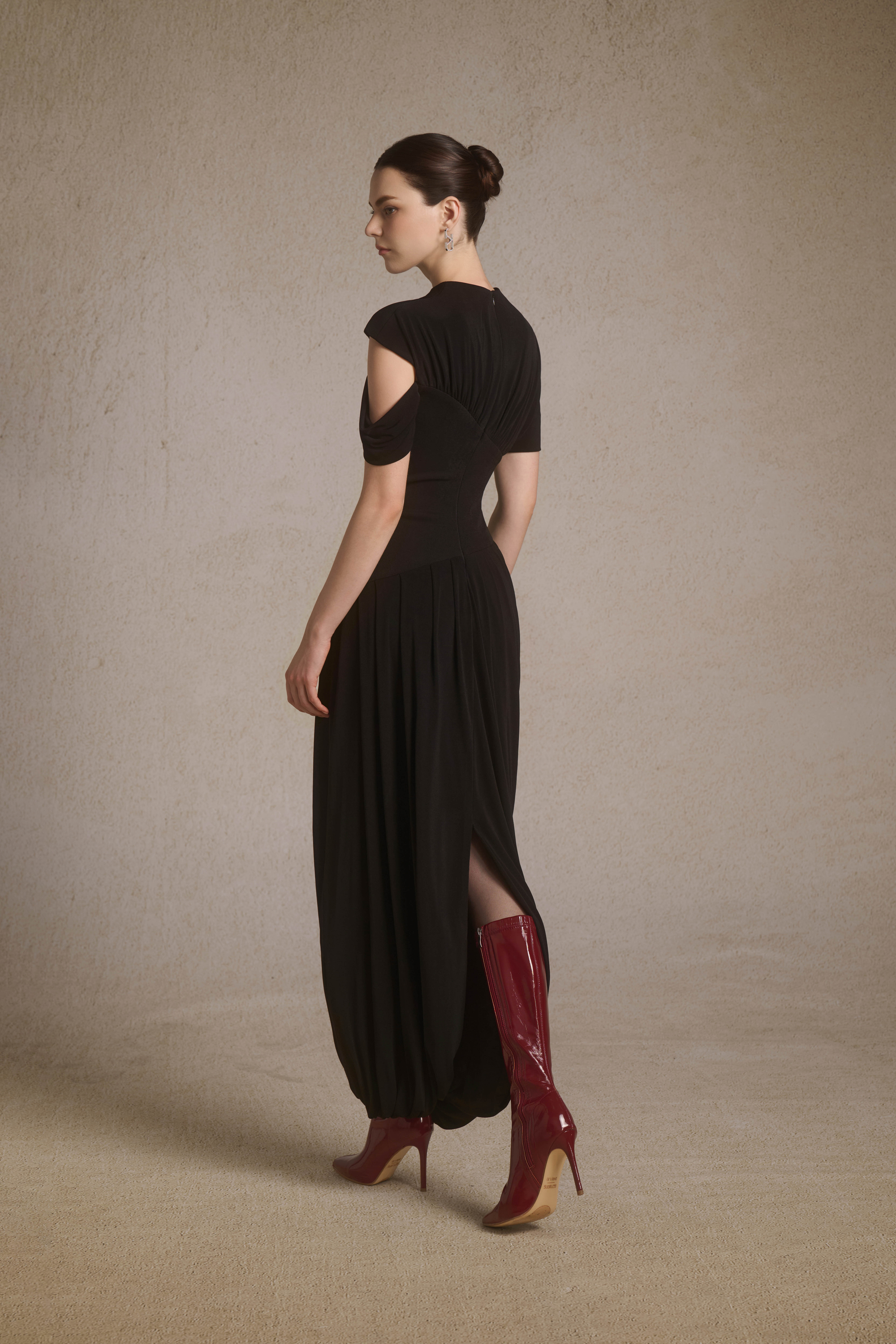 Eris Corset Dress in Black