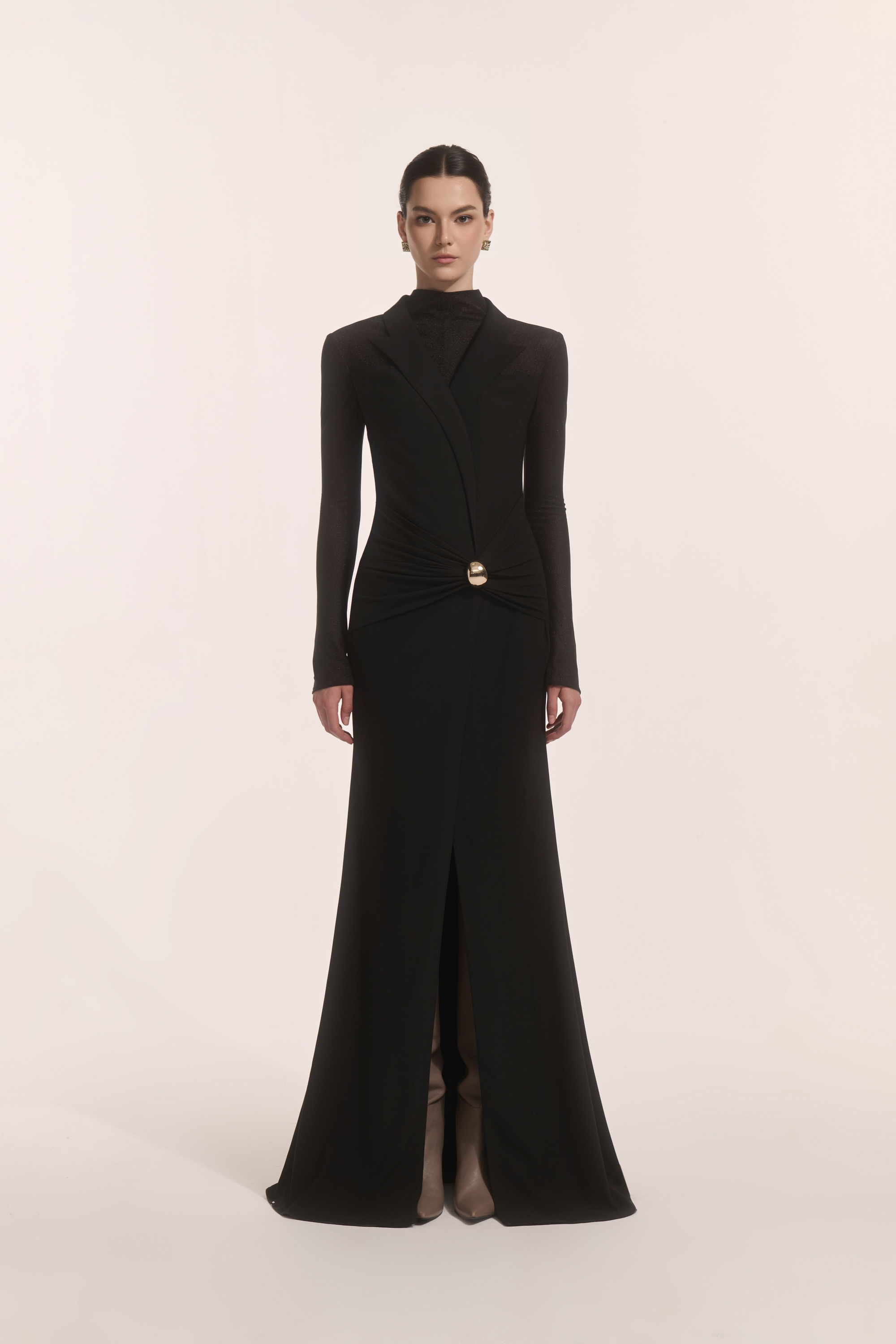 Vesta Knot Midi in Black