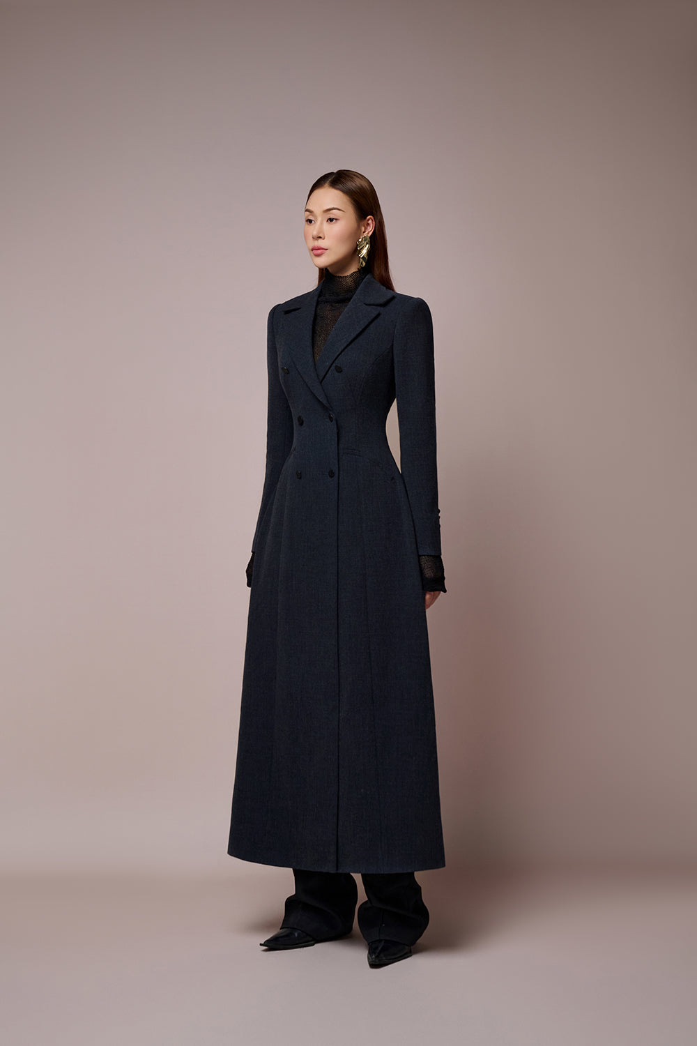 Athalia A-line Overcoat