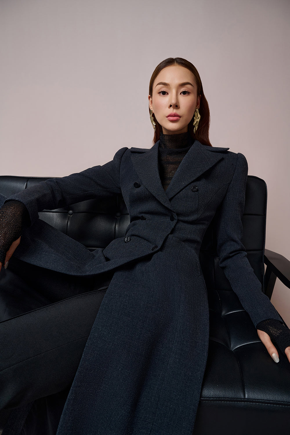 Athalia A-line Overcoat