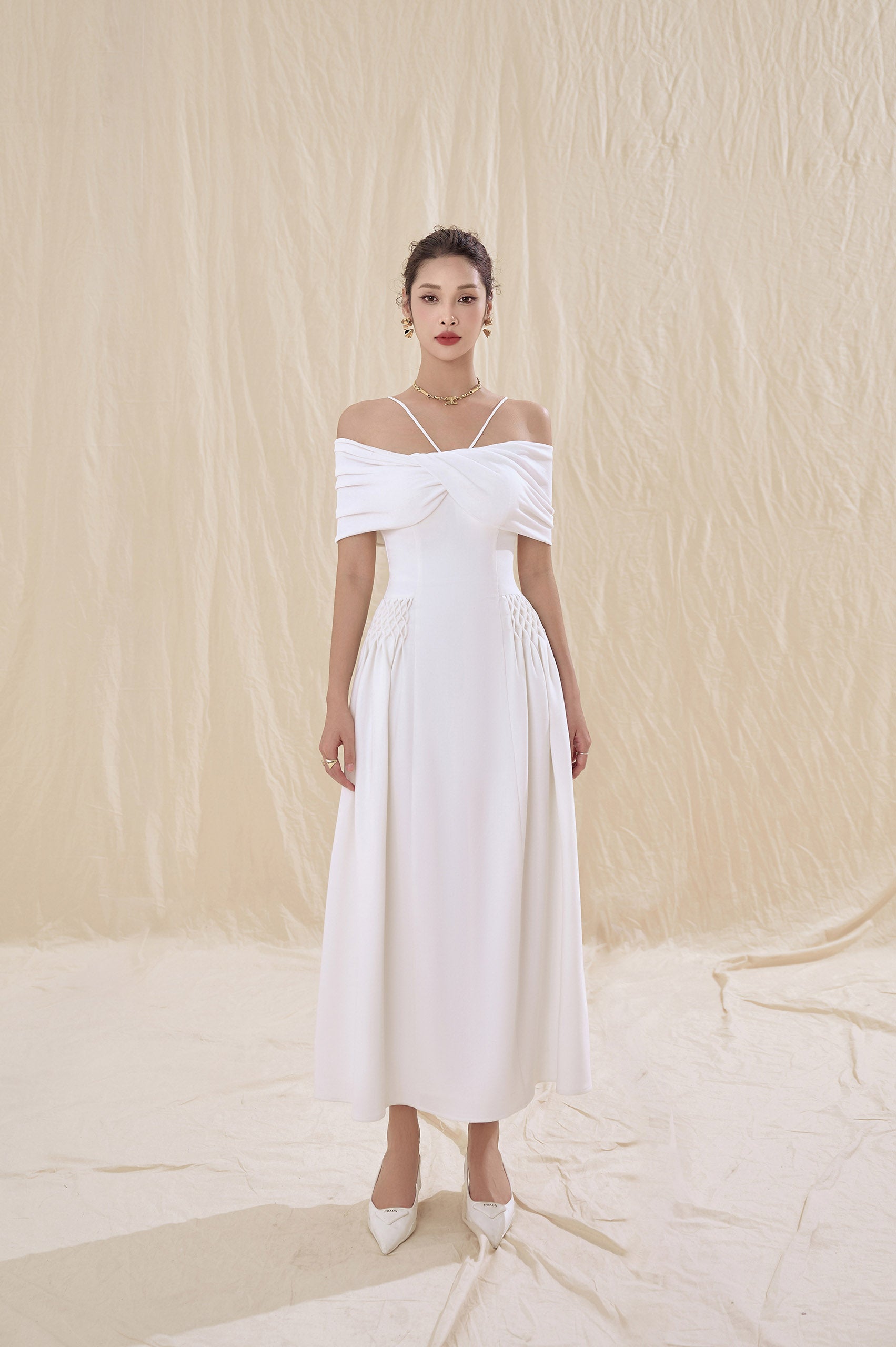 Alessia Off-shoulder Dress