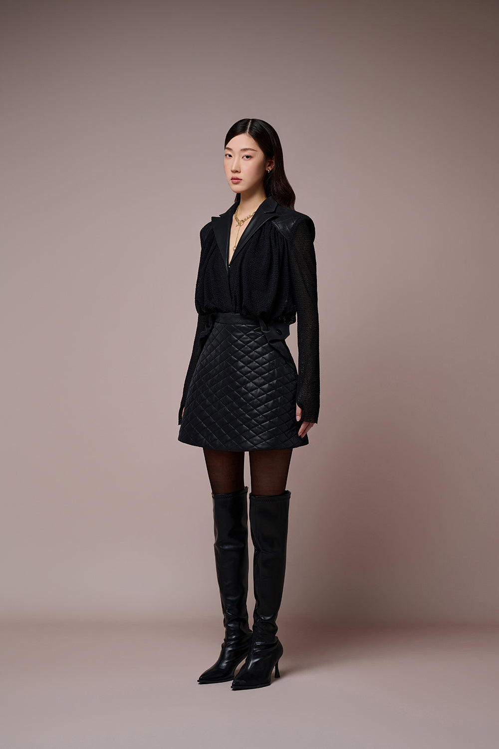 Luna Smocking Mini Dress