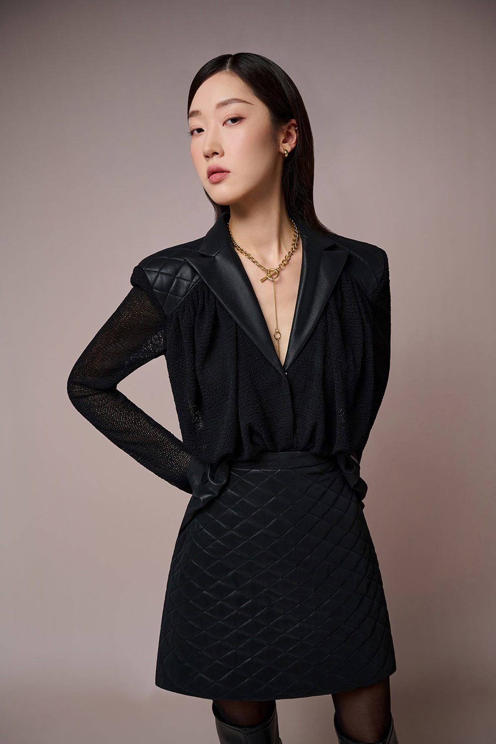 Luna Smocking Mini Dress