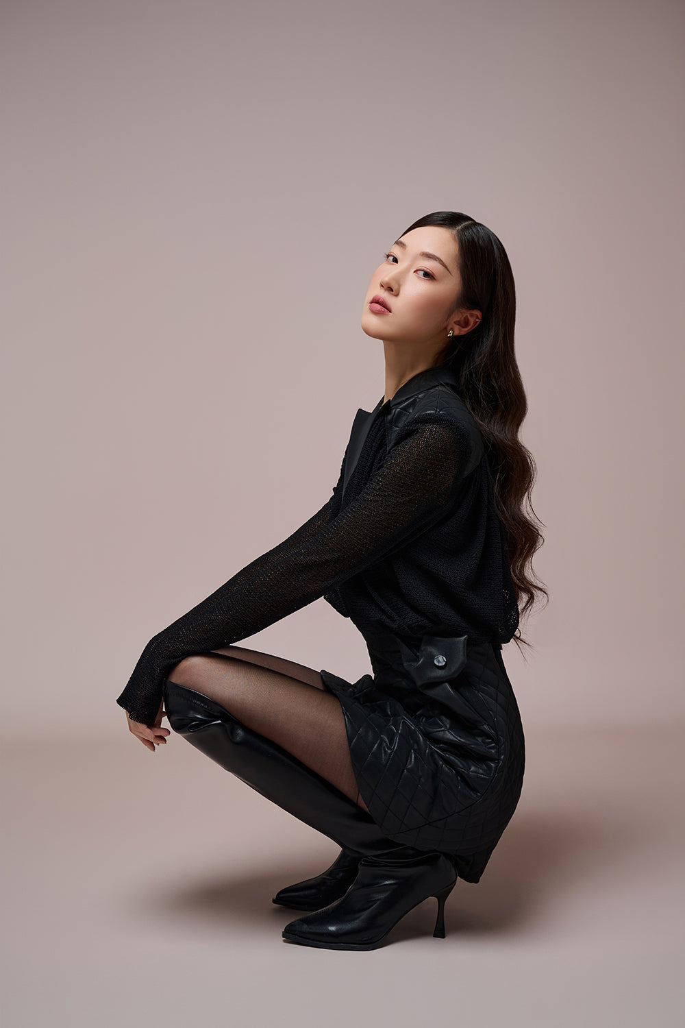 Luna Smocking Mini Dress