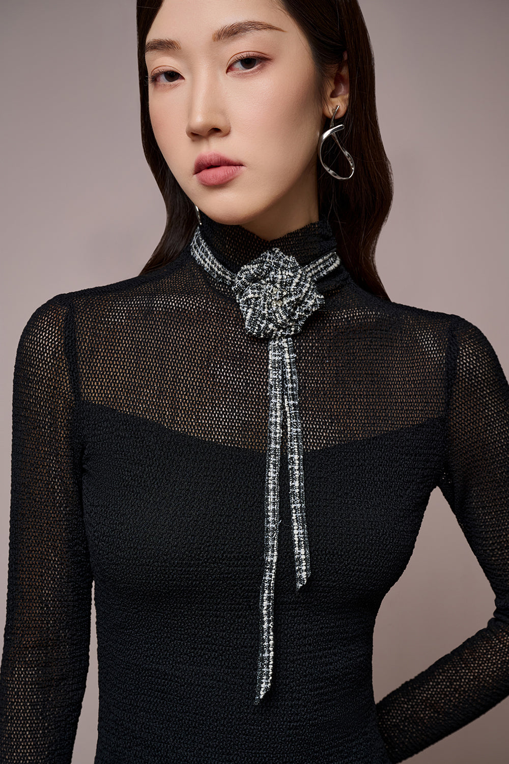 Esther Wool Mini Dress