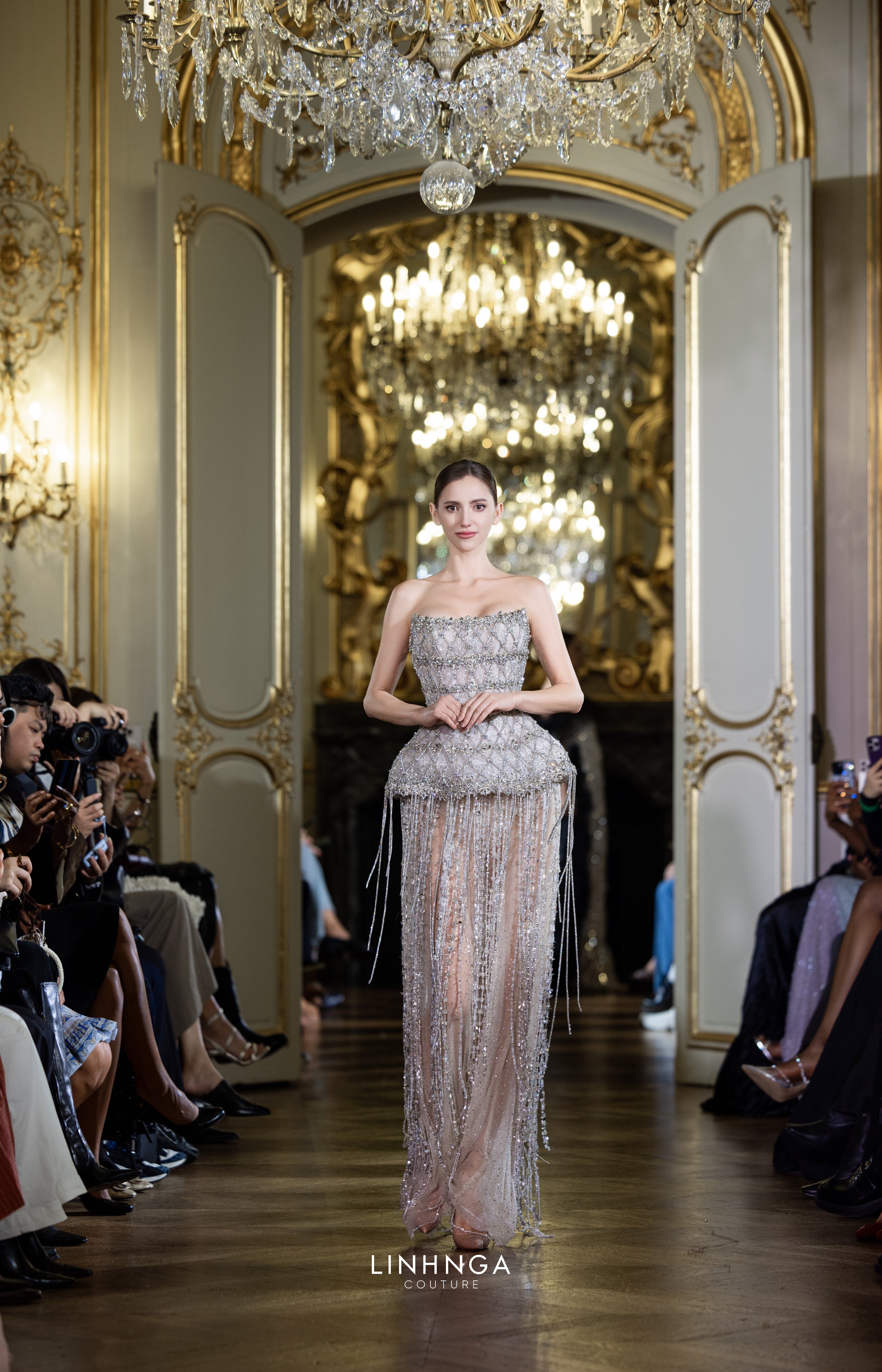 Linh Nga LMBCT292 – Limited Edition Fishtail Dress Set