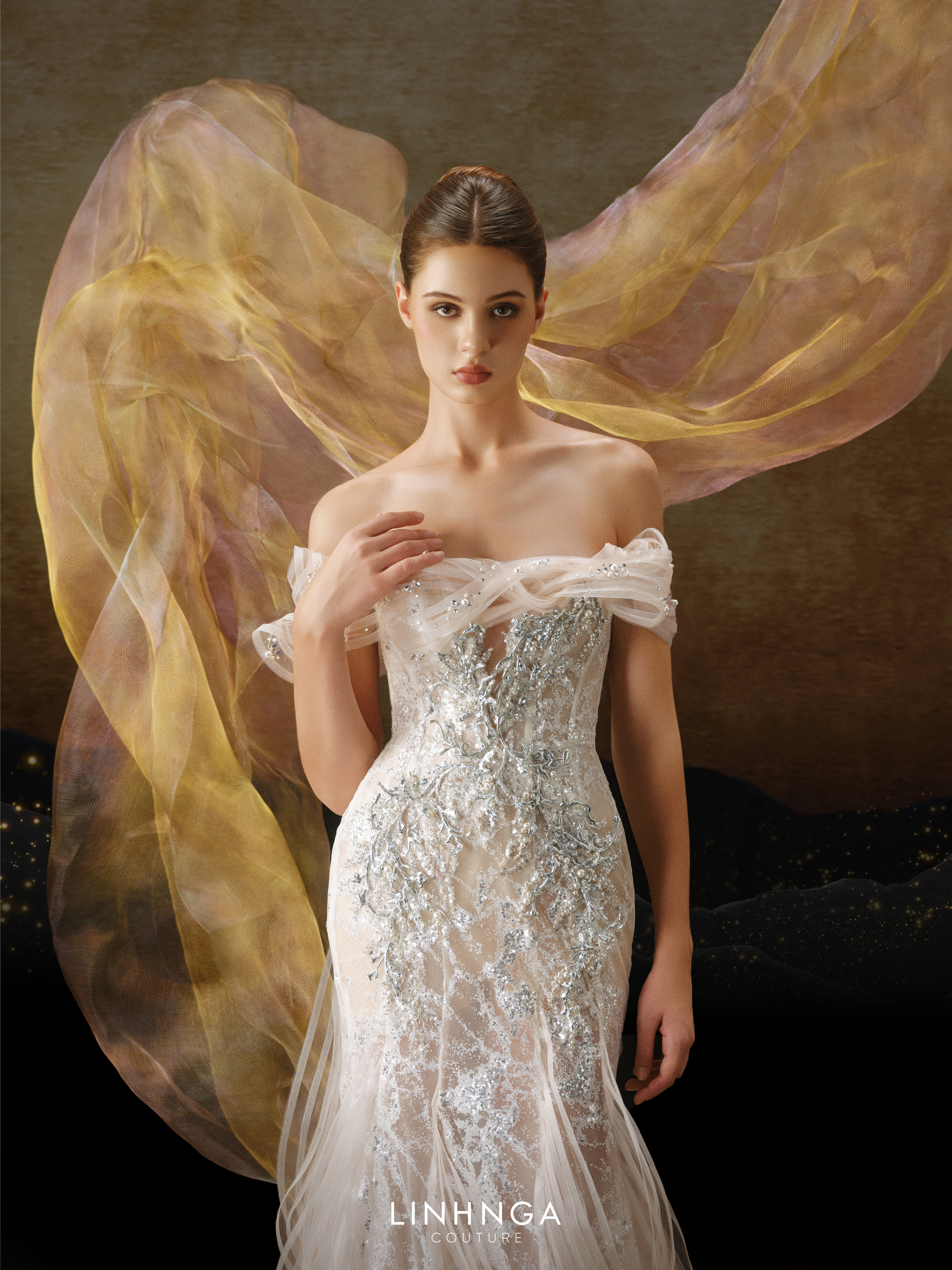 Linh Nga LMBCT295 – Limited Edition Fishtail Ballgown