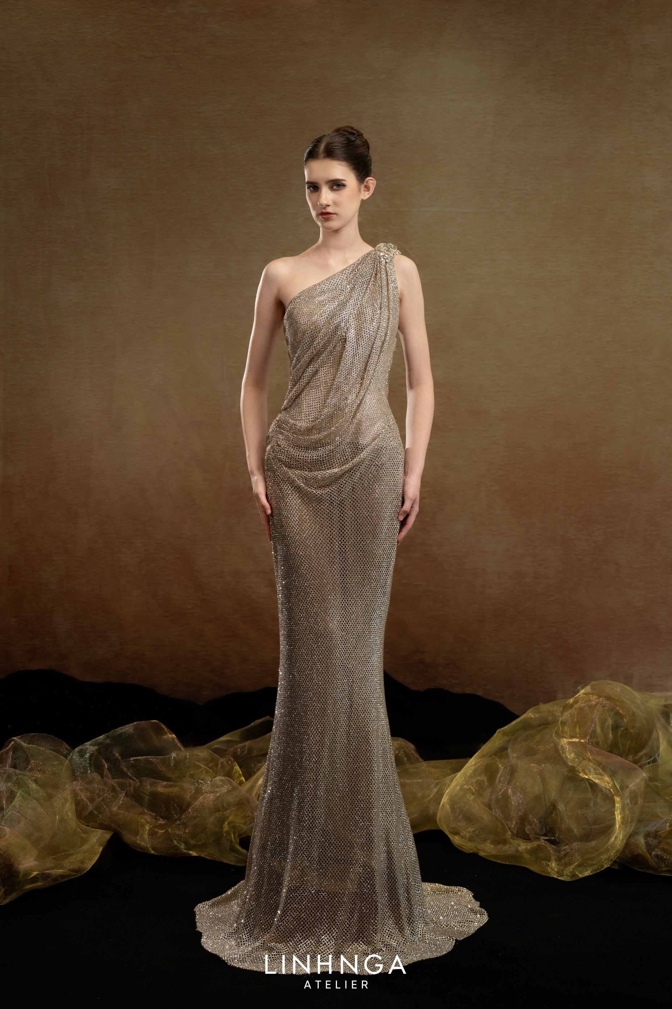 Linh Nga LMBCT303 – Limited Edition Fishtail Ballgown