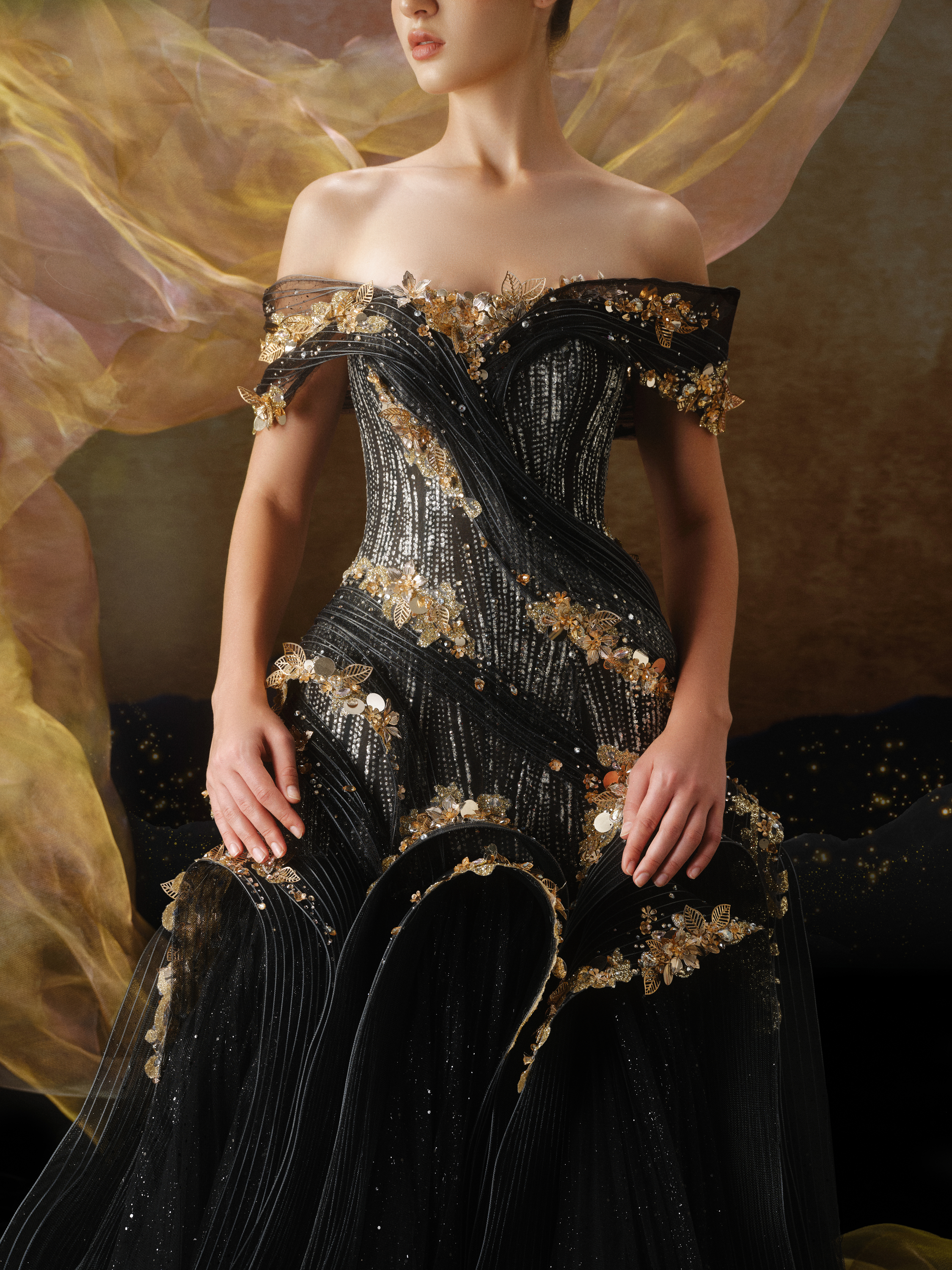Linh Nga LMBCT309 – Limited Edition Fishtail Ballgown