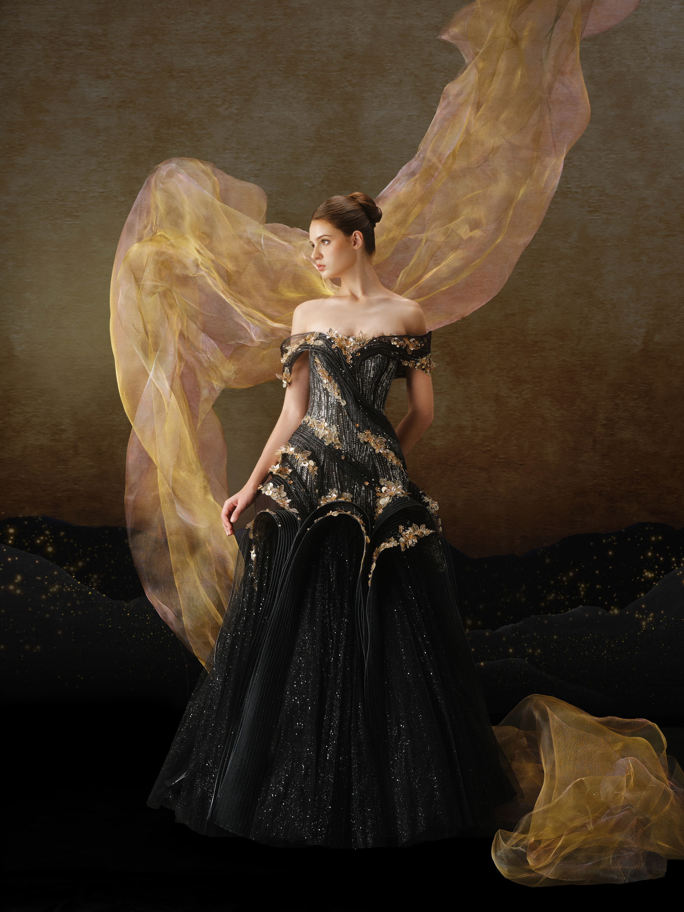 Linh Nga LMBCT309 – Limited Edition Fishtail Ballgown