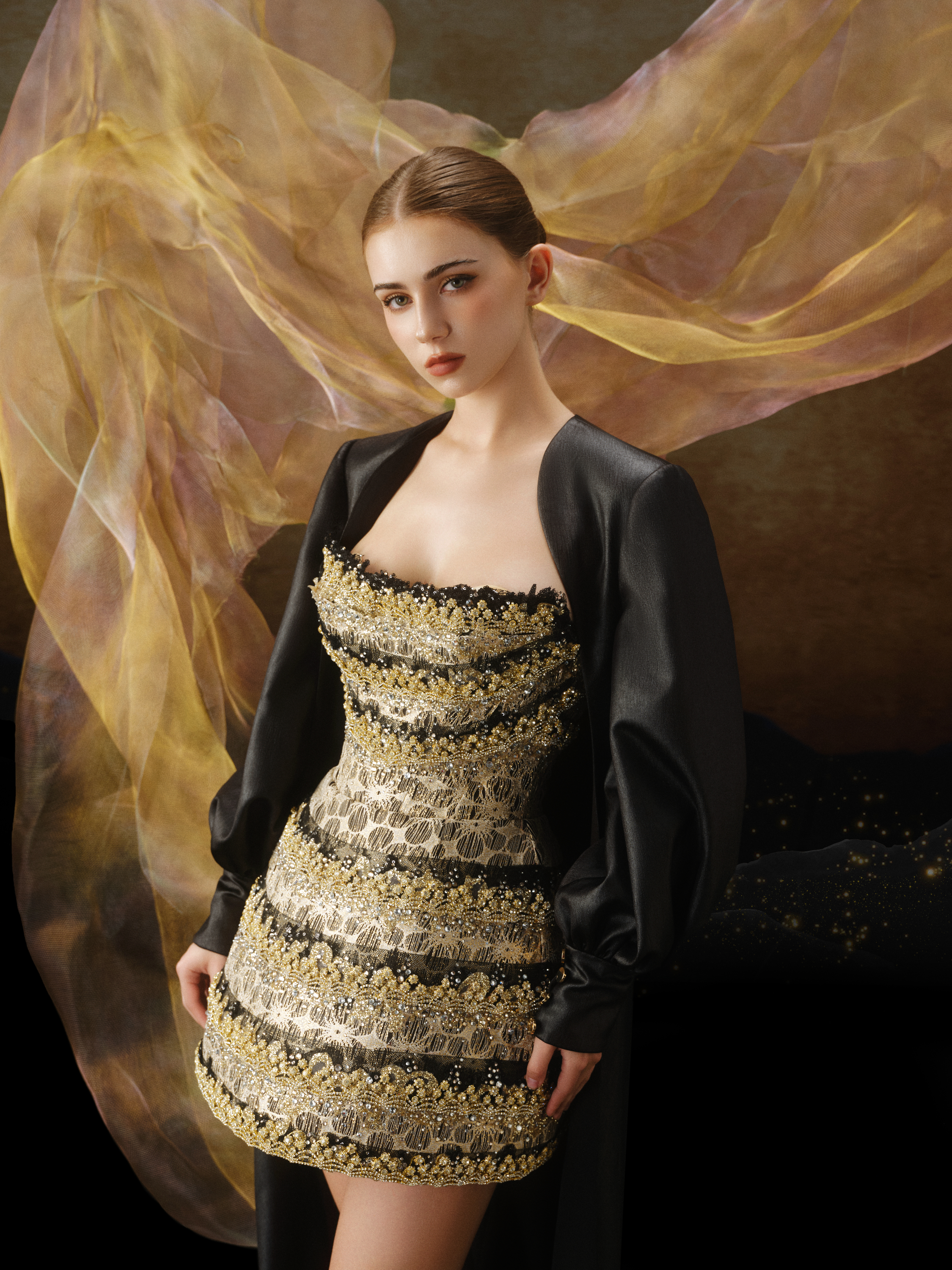 Linh Nga LXBAT249 – After Party Couture Set