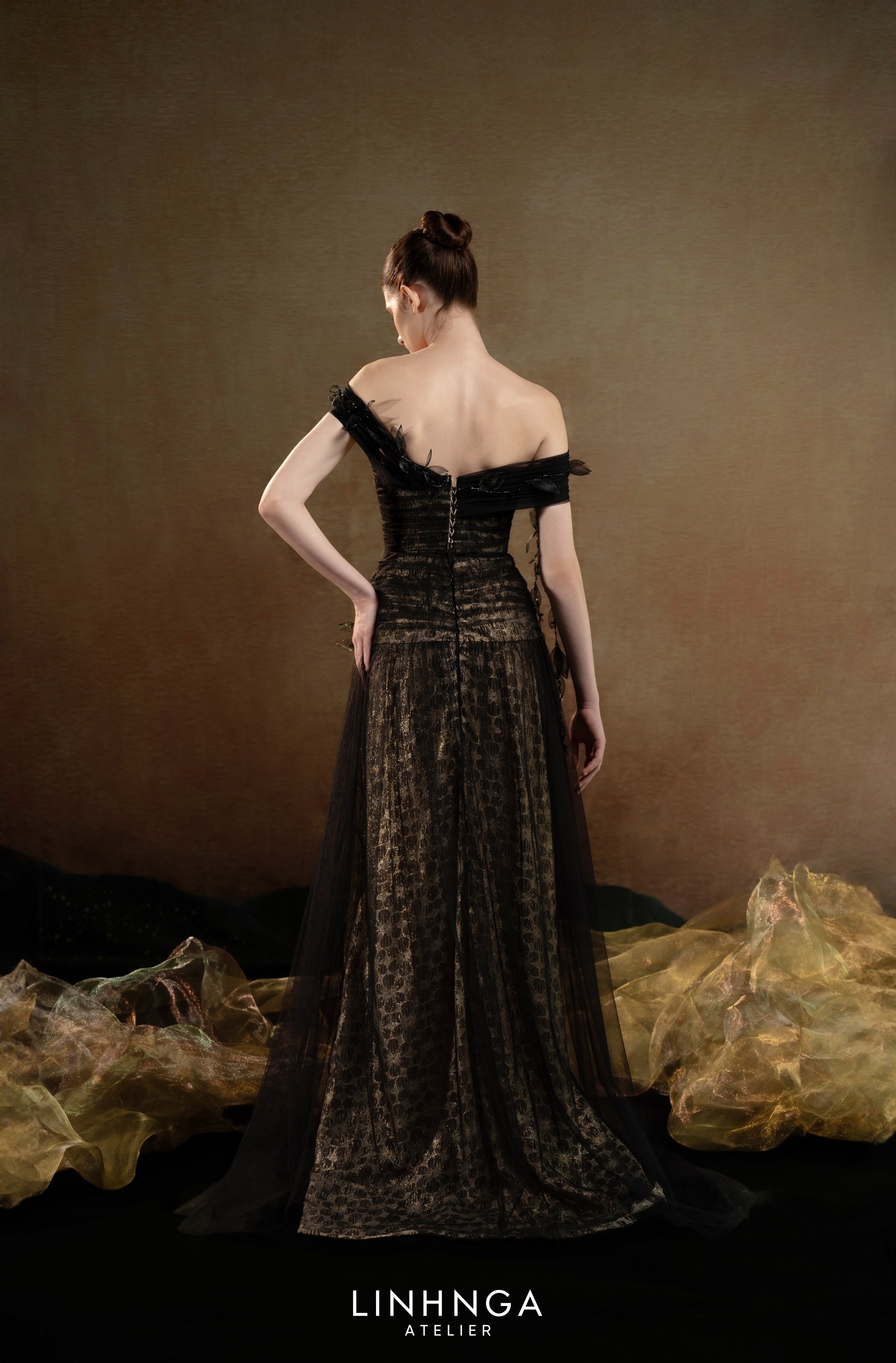Linh Nga LXBAT250 – Luxury Fishtail Ballgown