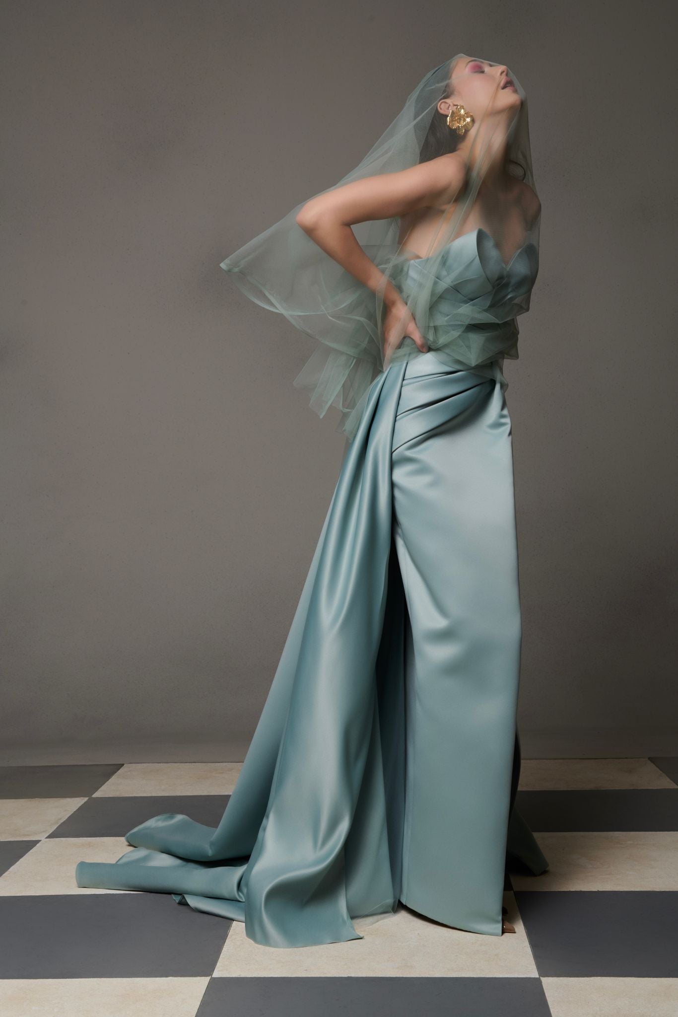 Long Evening Dress N0626