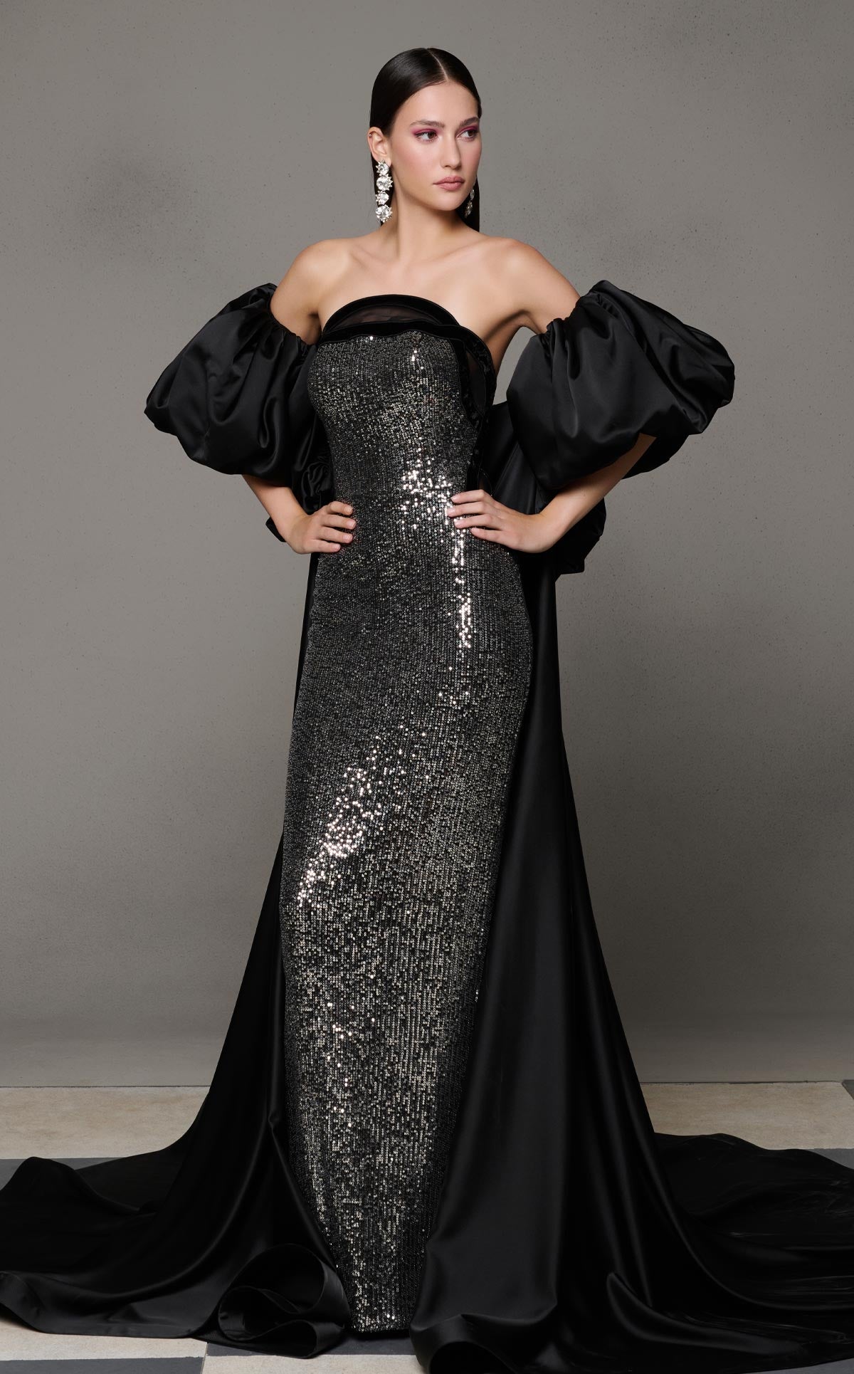 Long Evening Dress N0635
