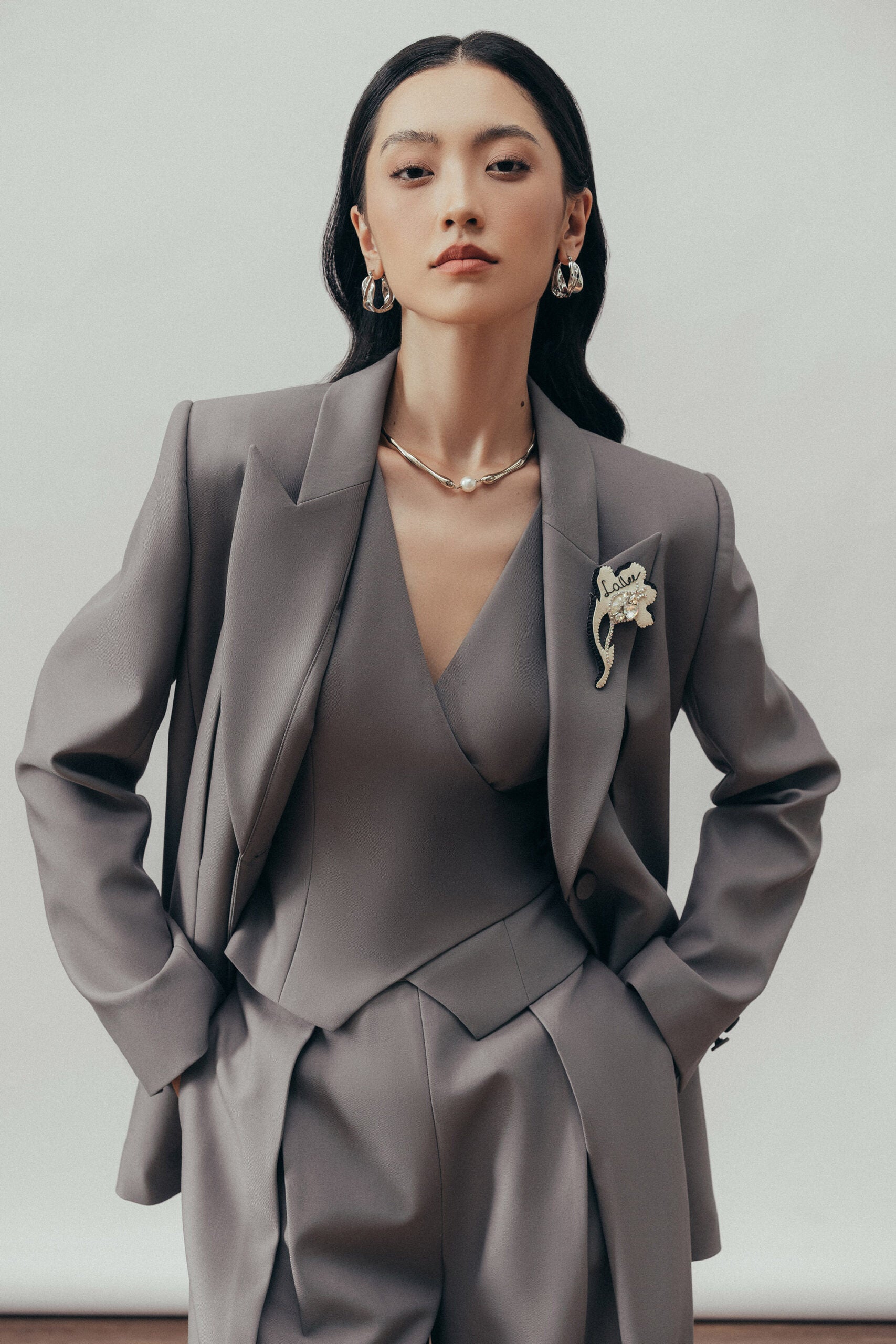 Luna Overlap Blazer