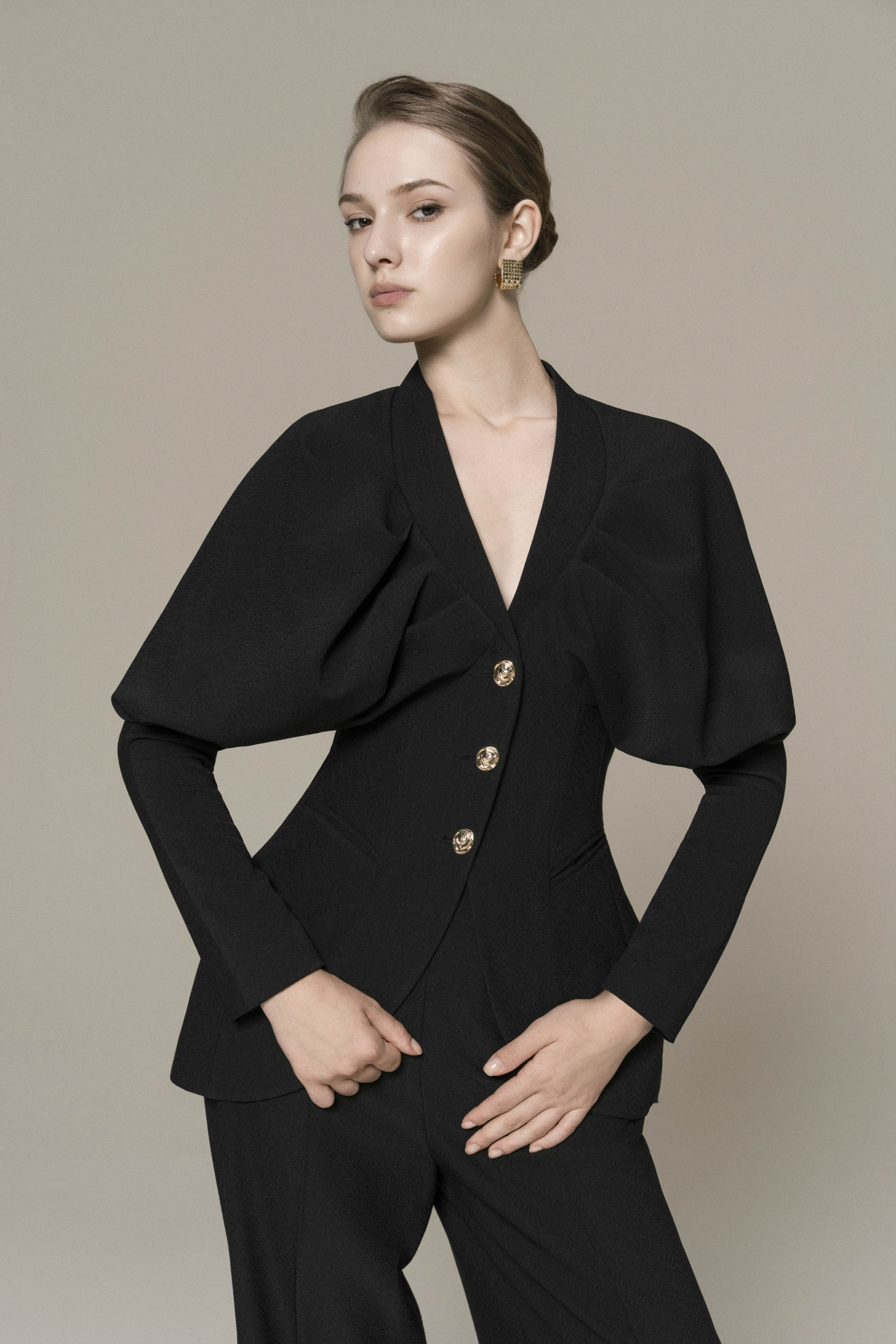 Luna Sculpted Blazer