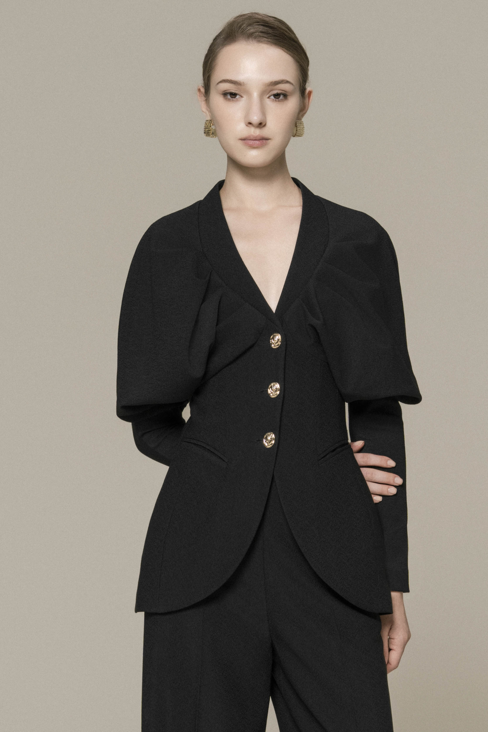 Luna Sculpted Blazer