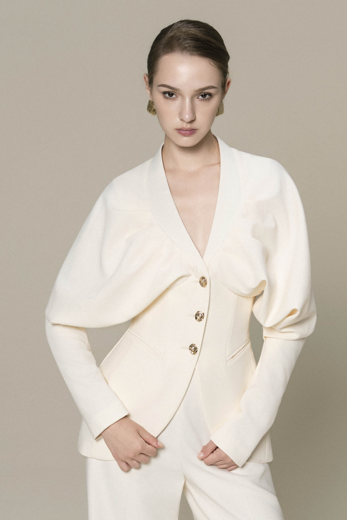Luna Sculpted Blazer