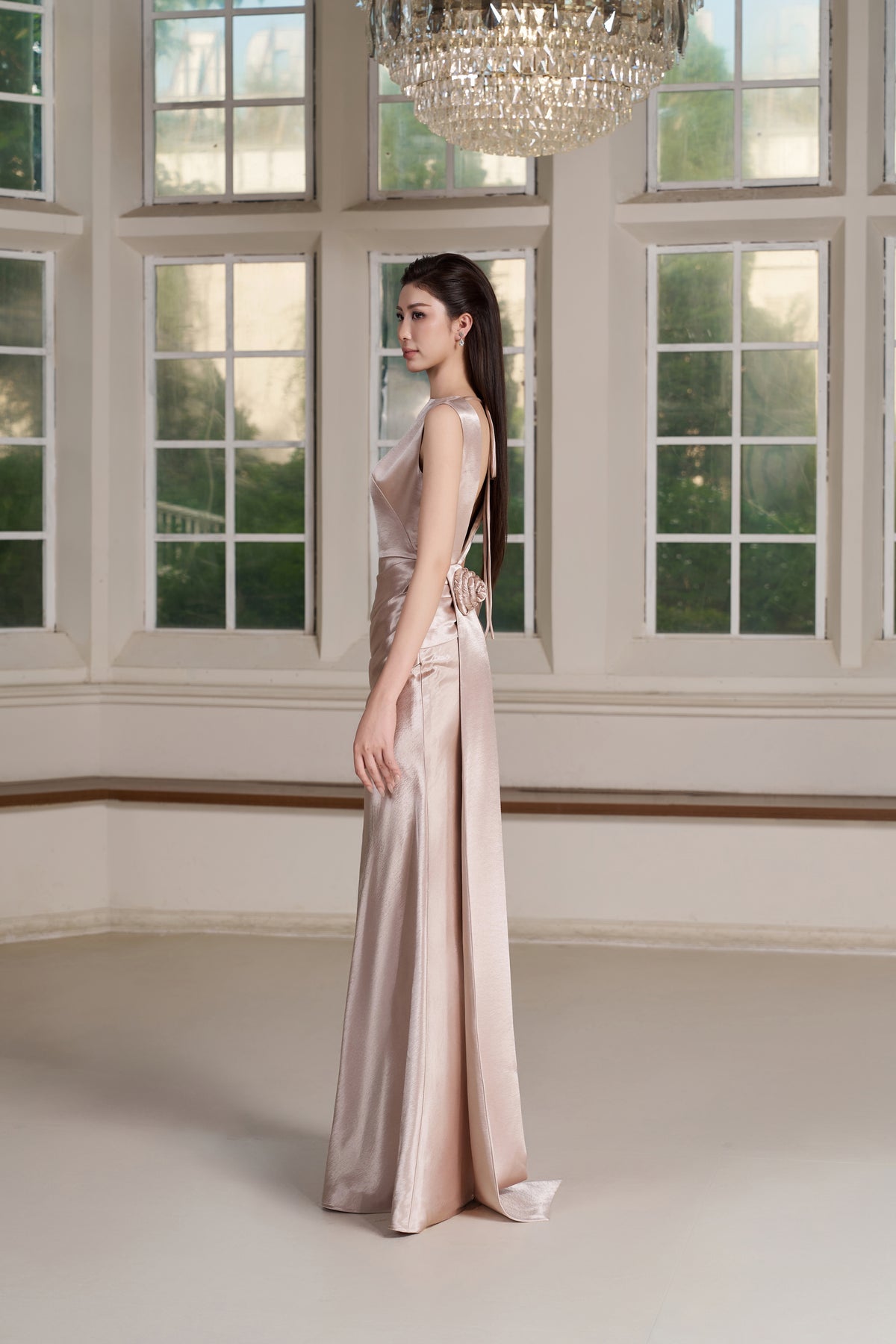 Lux Dress – Pure Cashmere Maxi Dress