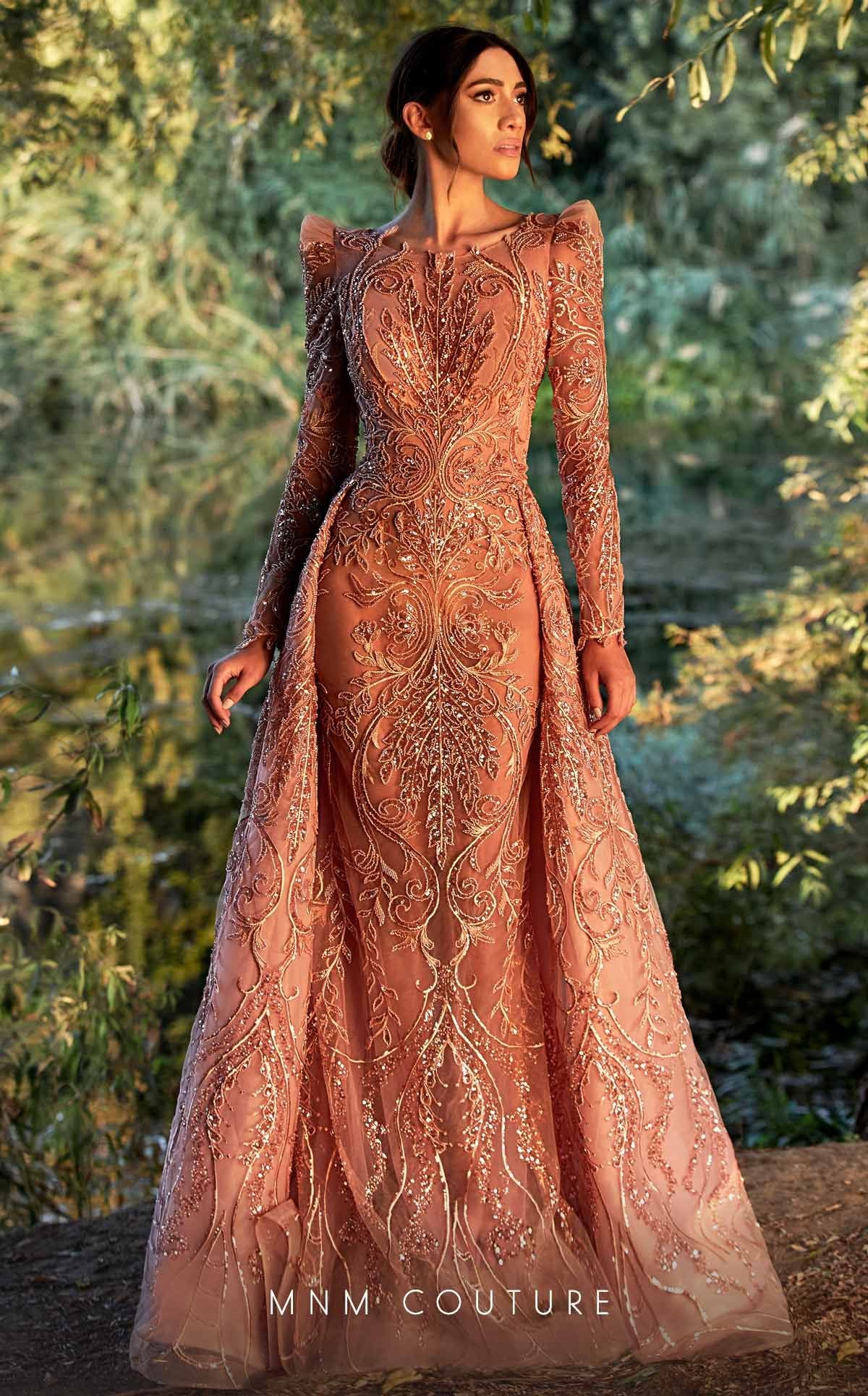MNM Couture K3917 - Sophisticated Evening Gown