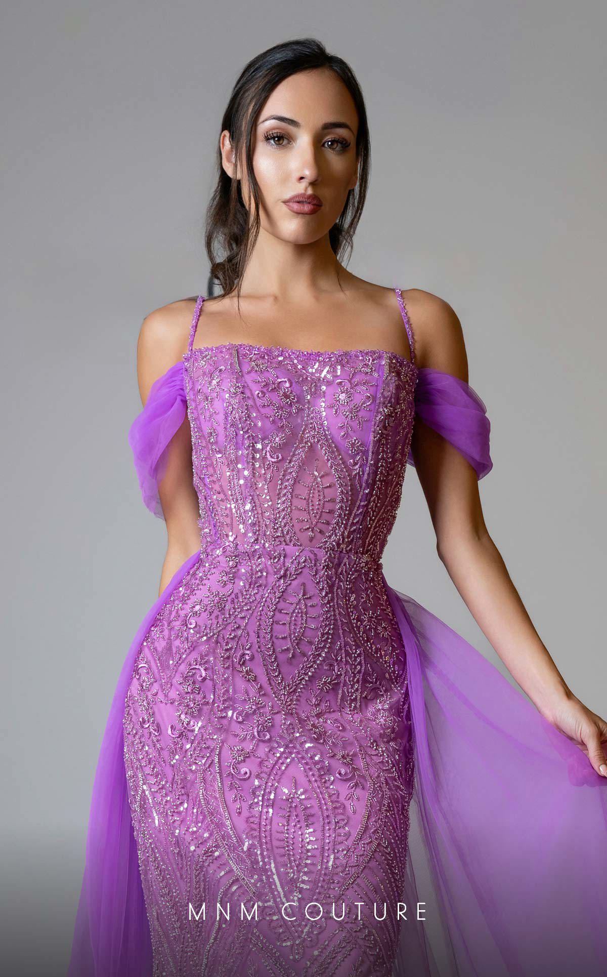 MNM Couture Style M1047 - Enchanting Tulle Elegance with Romantic Details