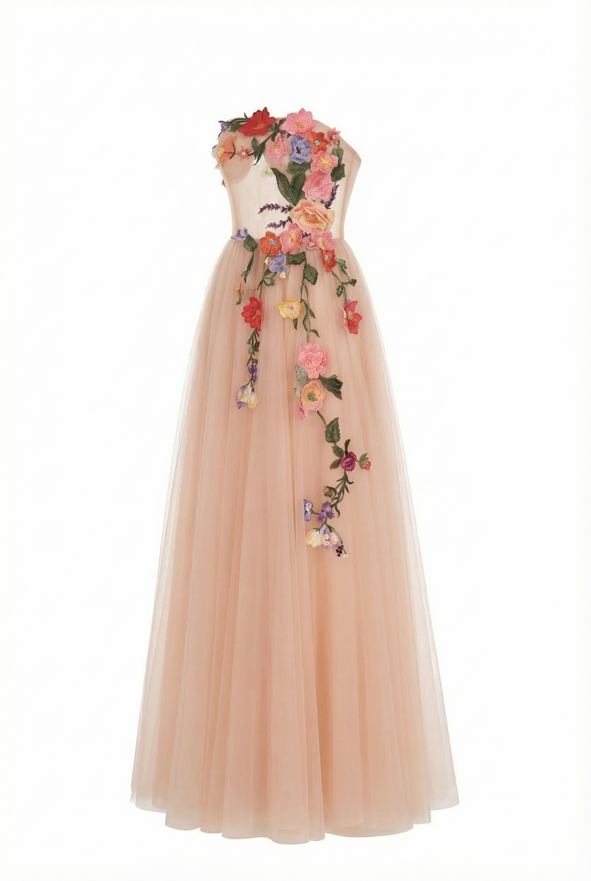 Maelle Dress – Peach Blush Maxi Dress