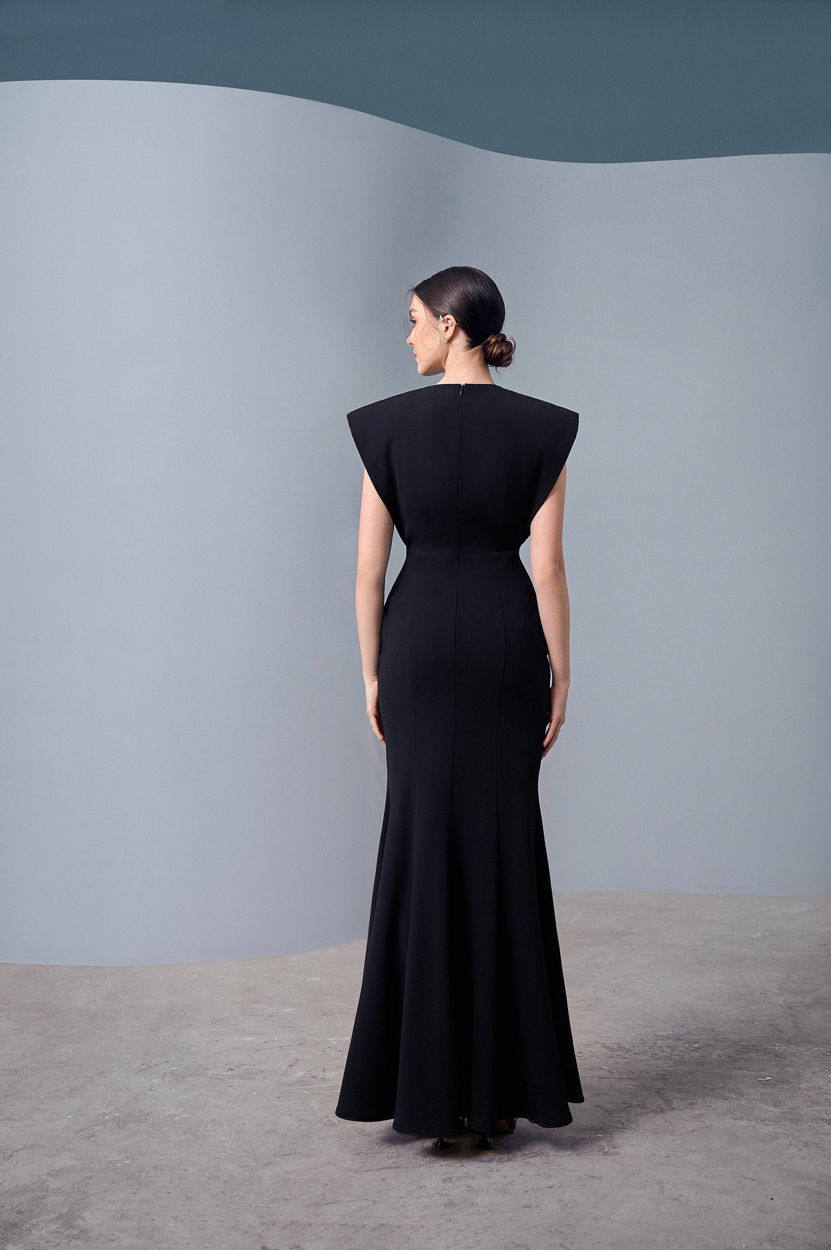 Mellow Asymmetrical Slit Dress