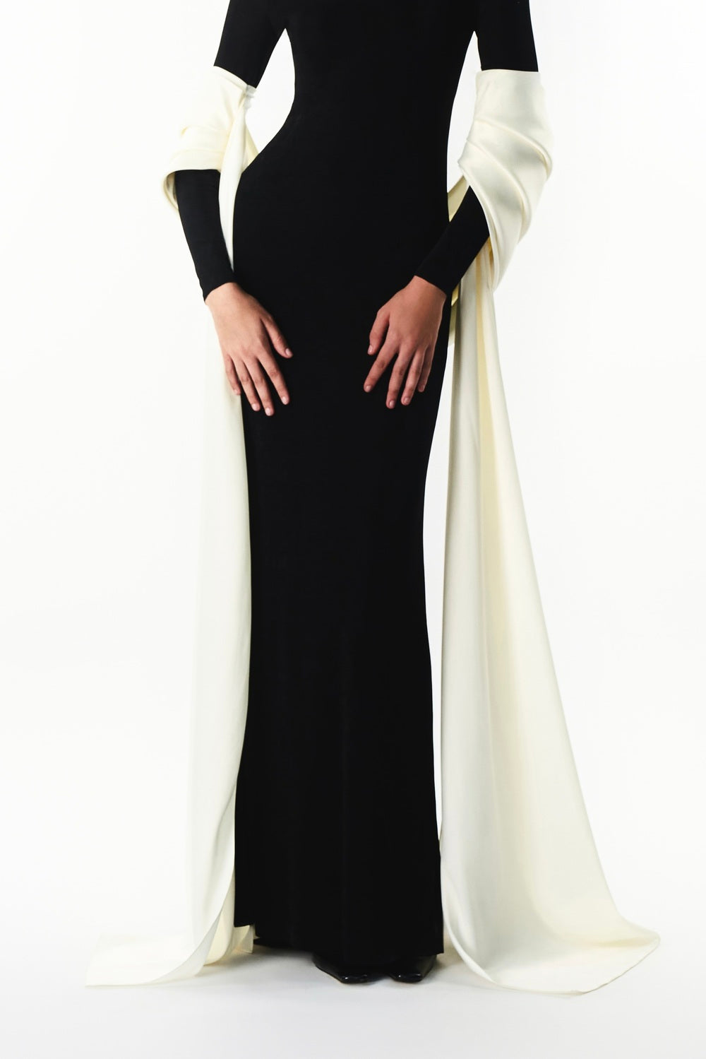 Mirer - Tish Satin Shawl-0