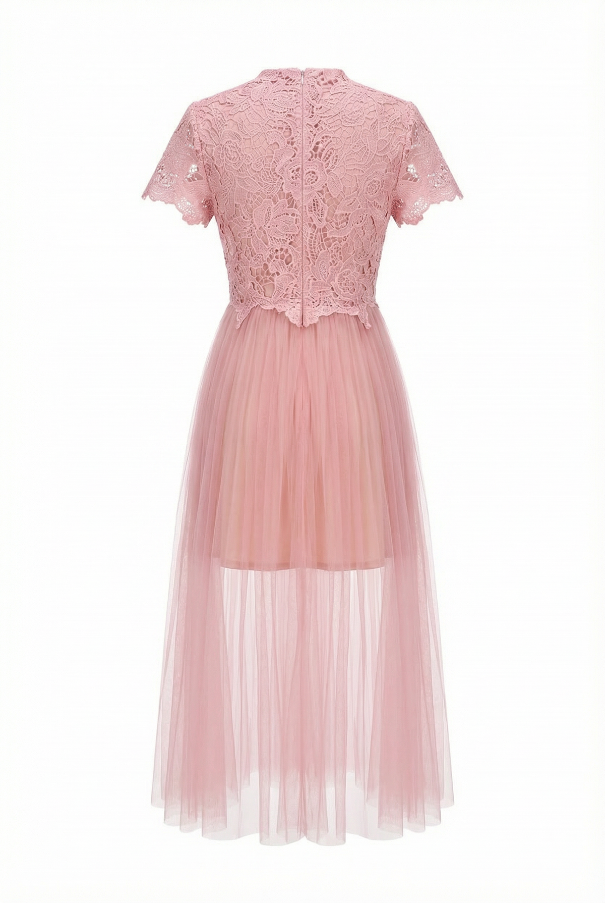 Niven Dress – Petal Pink Midi Dress