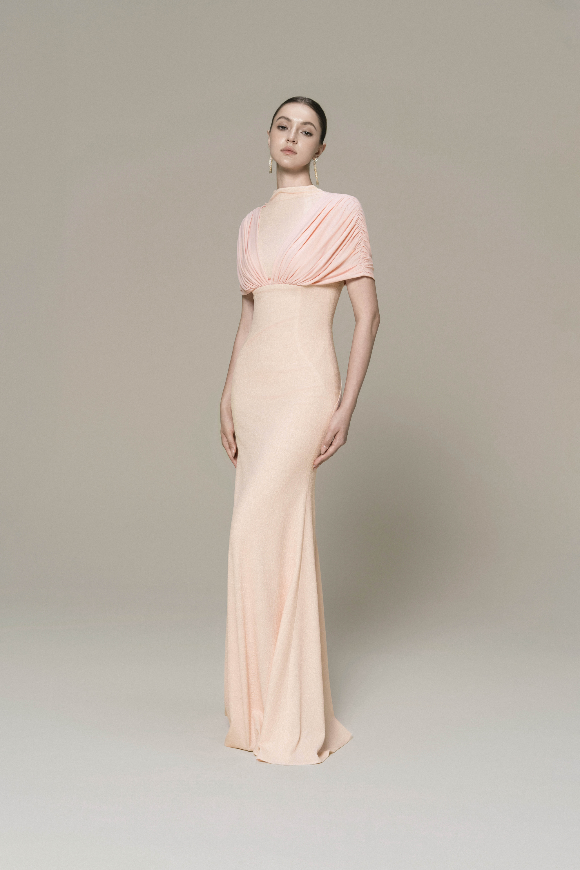 Nocturne Monochrome Gown