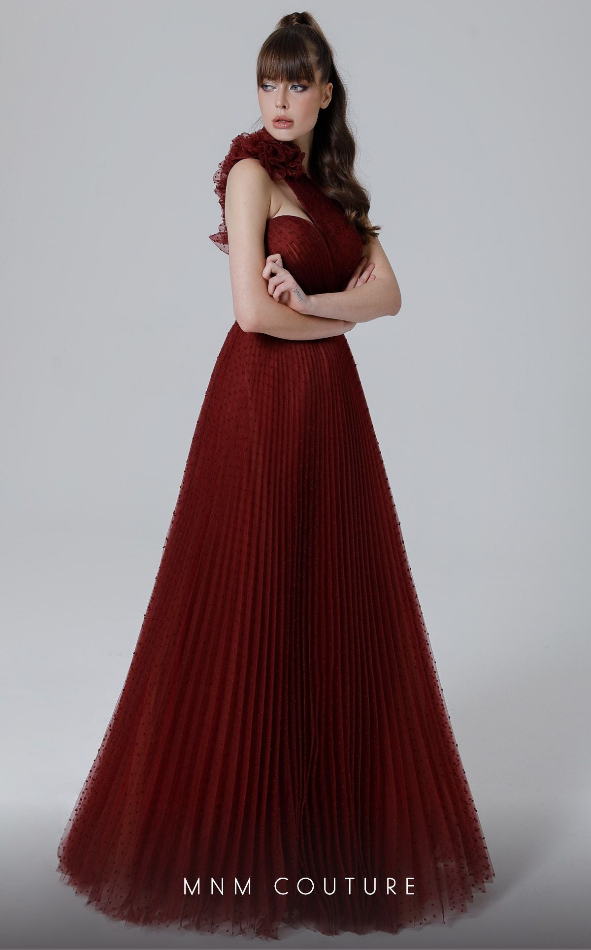 Nour Fathallah N0475 - Sophisticated Evening Gown