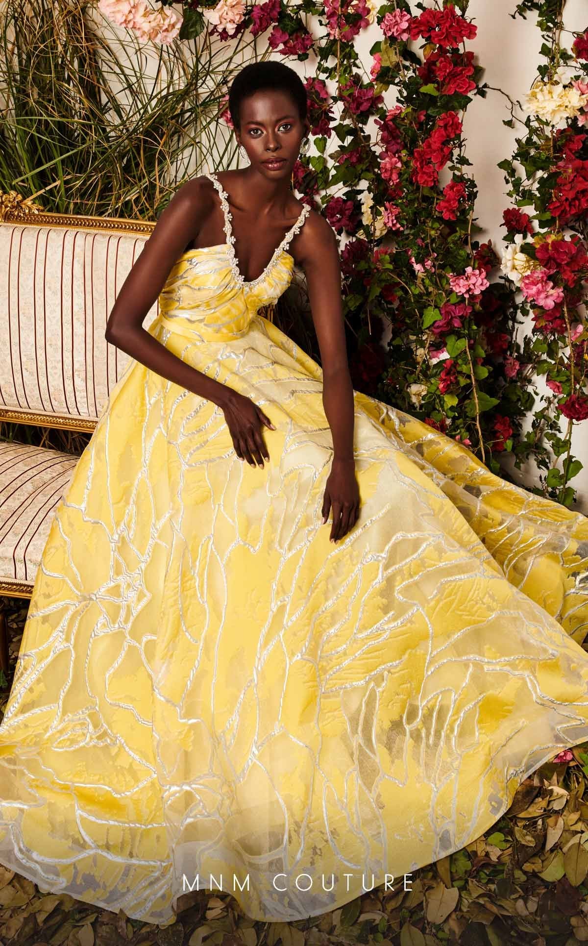 Nour Fathallah N0496 - Elegant Evening Gown