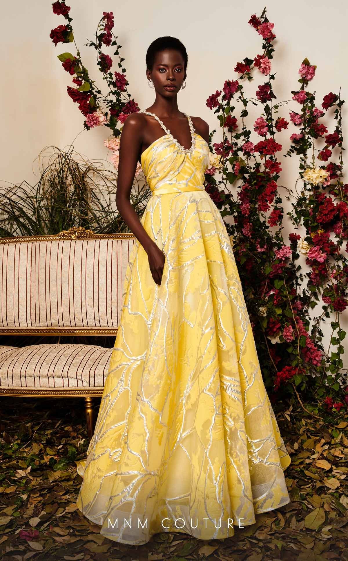 Nour Fathallah N0496 - Elegant Evening Gown