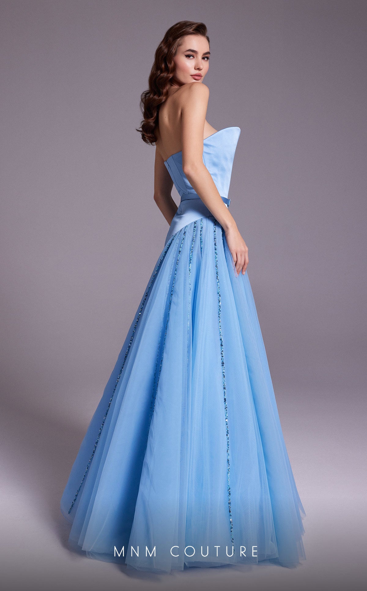Nour Fathallah N0536 - Elegant Evening Gown
