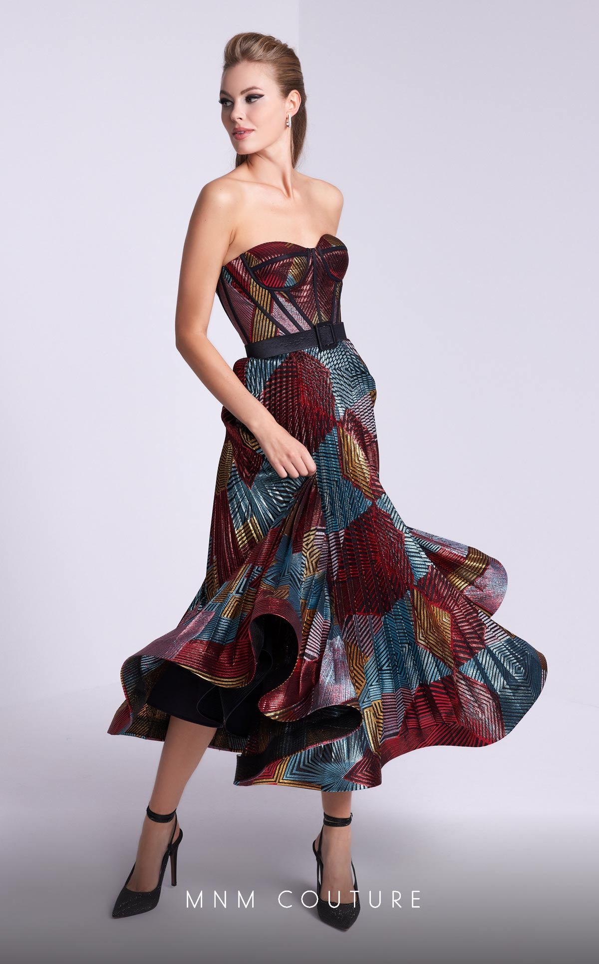 Nour Fathallah N0591 - Elegant Evening Gown