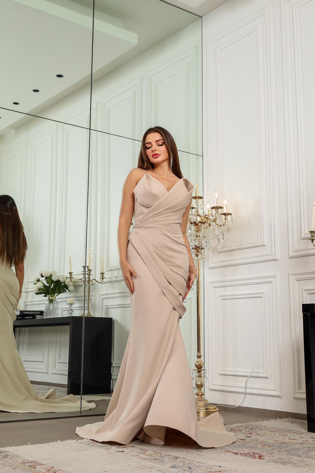 Nour Fathallah N0637 - Sophisticated Evening Gown