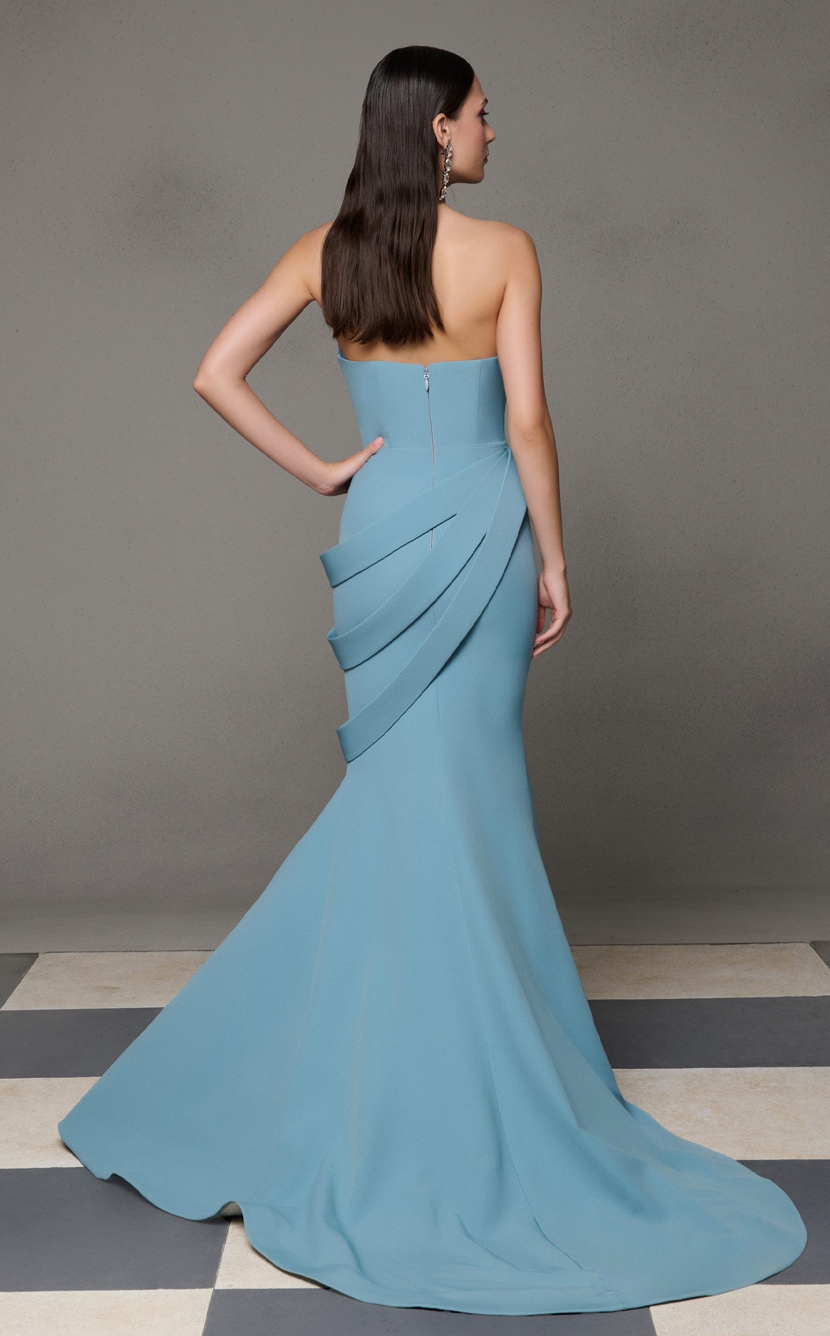 Nour Fathallah N0637 - Sophisticated Evening Gown