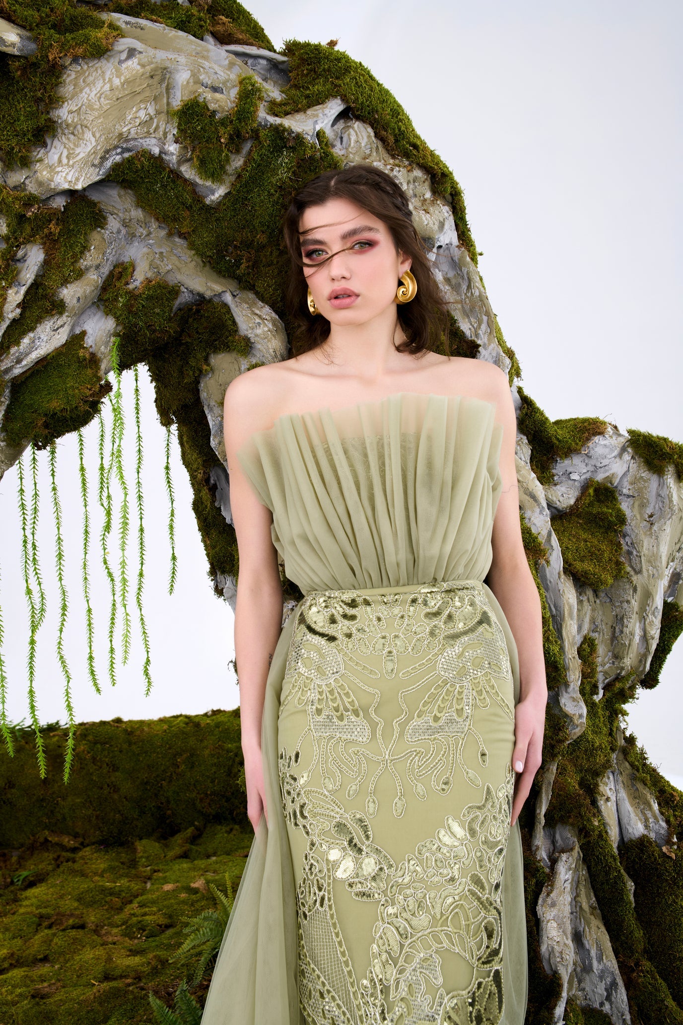 Nour Fathallah N0680 - Nuanced Elegant Evening Gown
