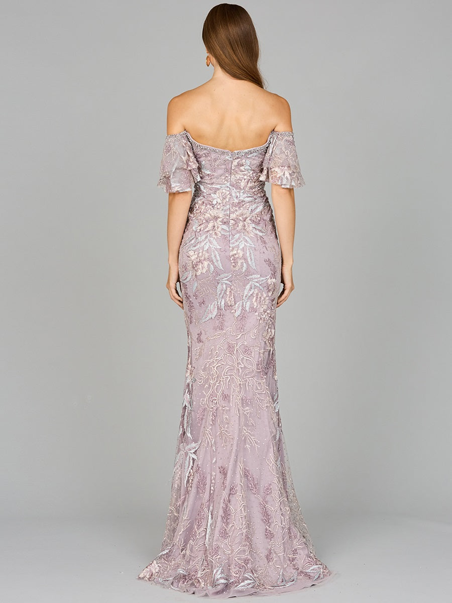 Off Shoulder Mermaid Lace Gown 29000