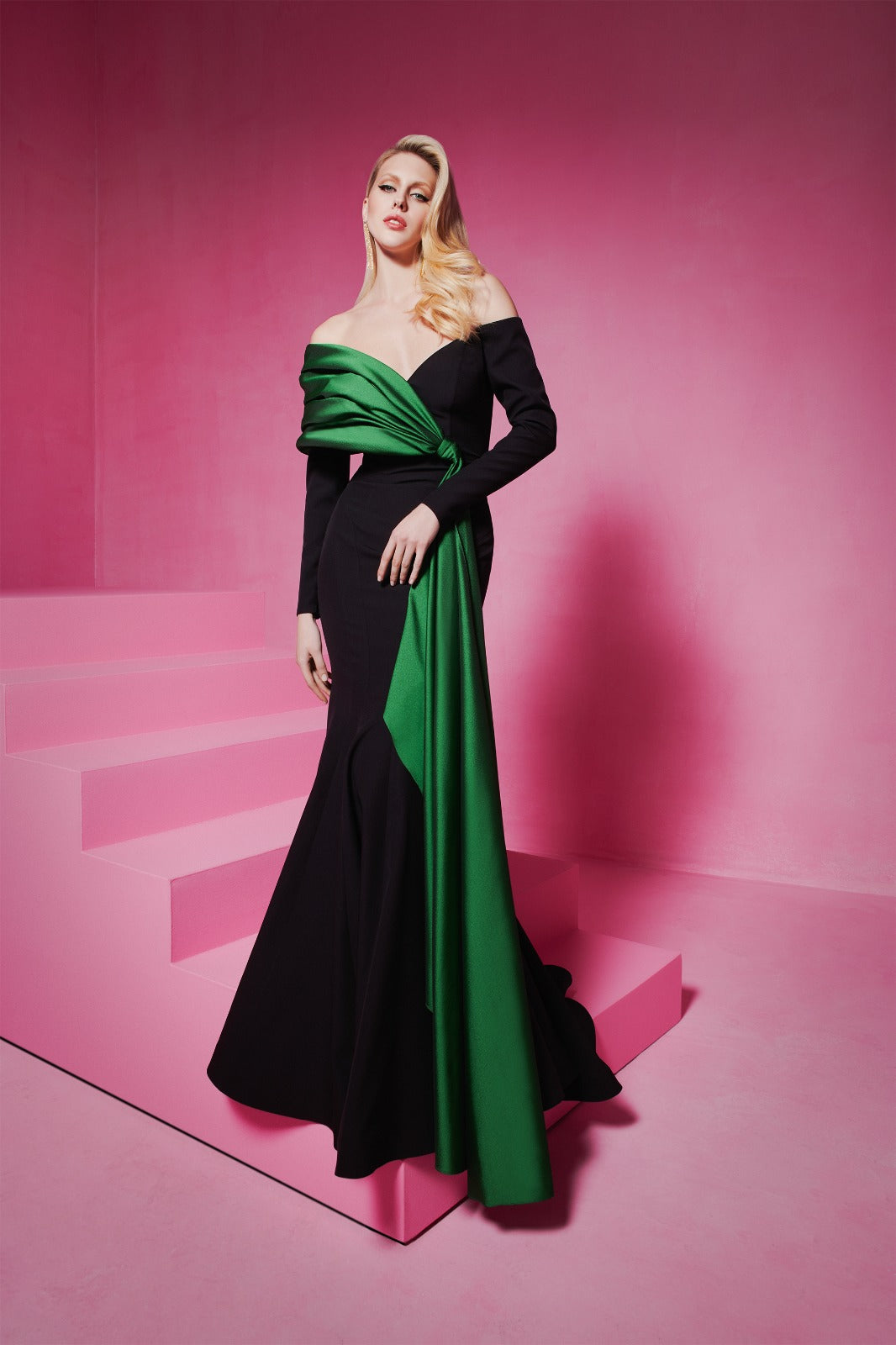 Strapless Evening Gown N0561