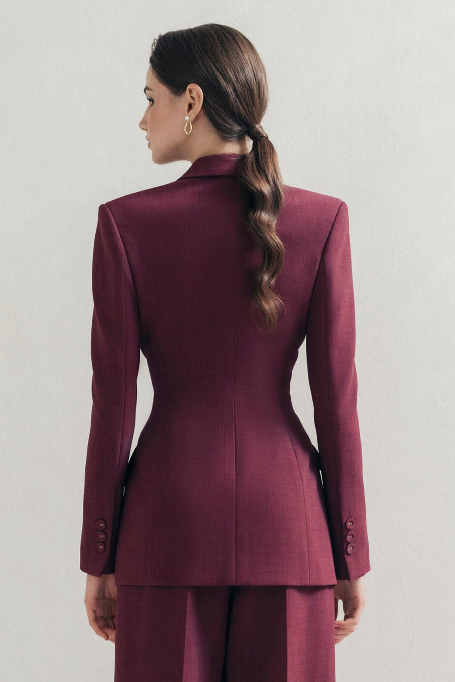 Plum Classic Blazer