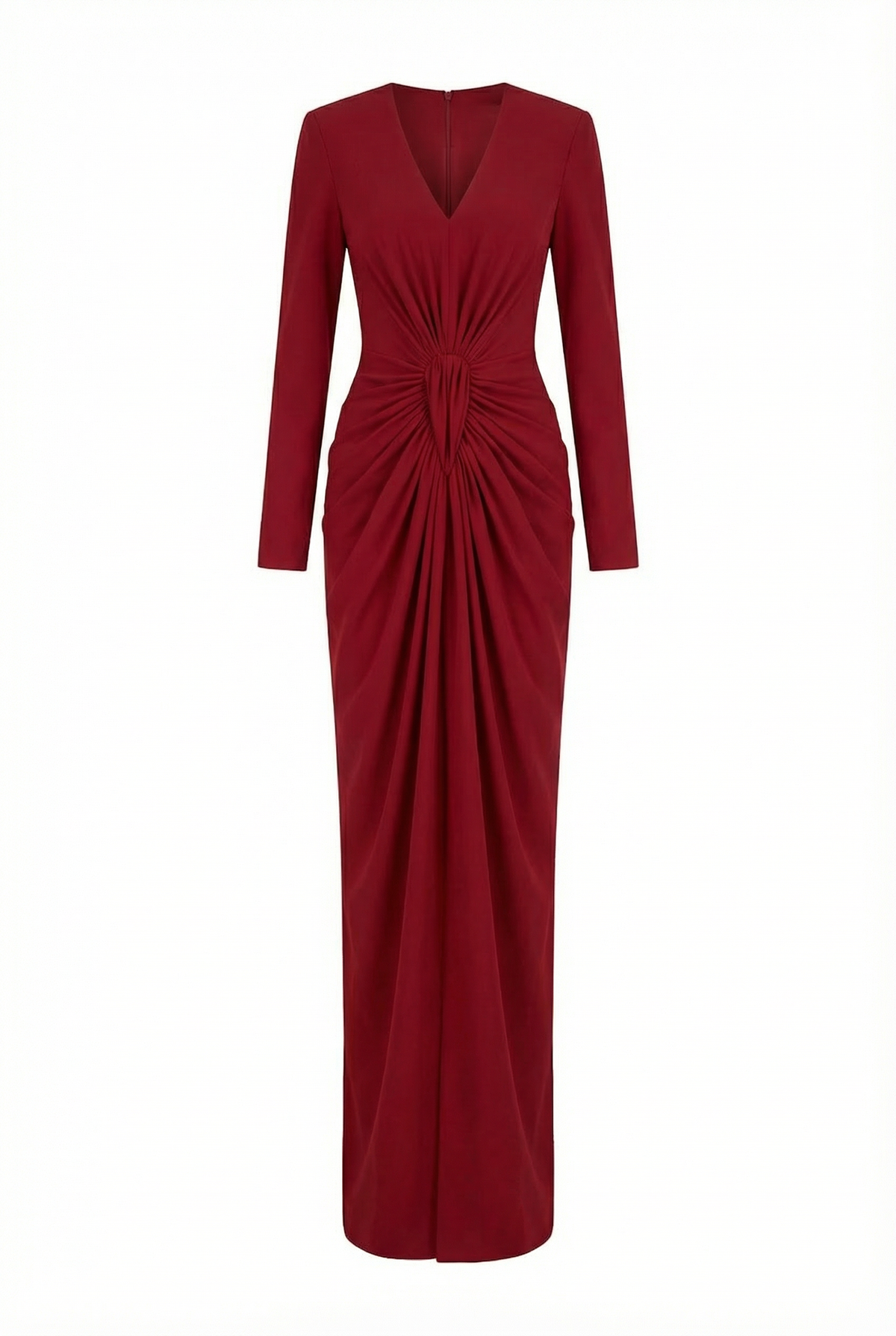 Rhea Dress – Bordeaux Maxi Dress